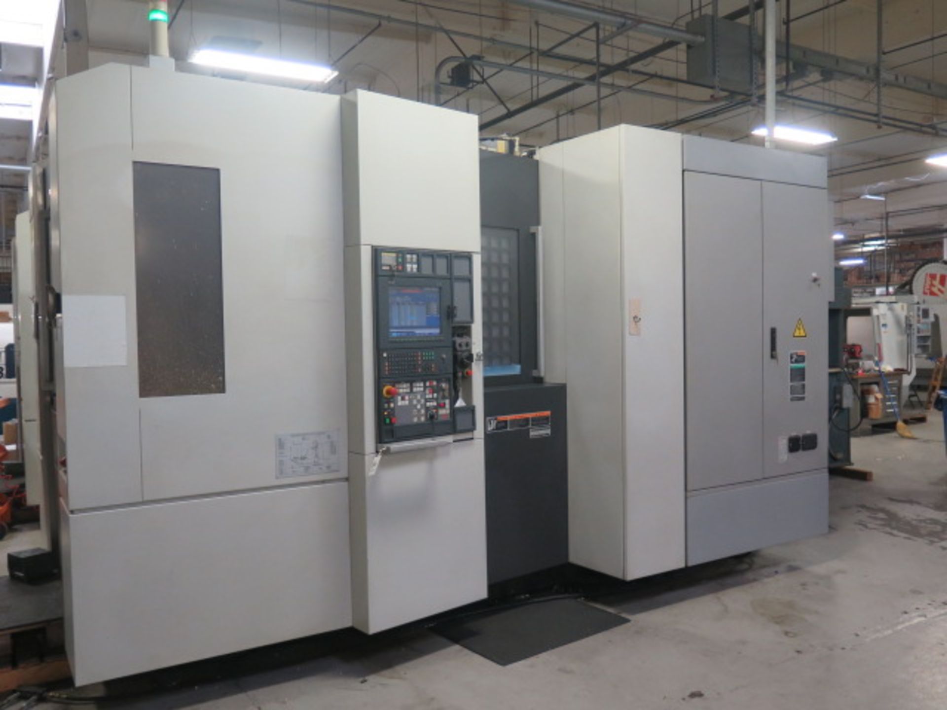 2006 Mori Seiki NH5000/40DCG 2-Pallet 4-Axis CNC Horizontal Machining Center s/n NH502FG0041 w/ Mori