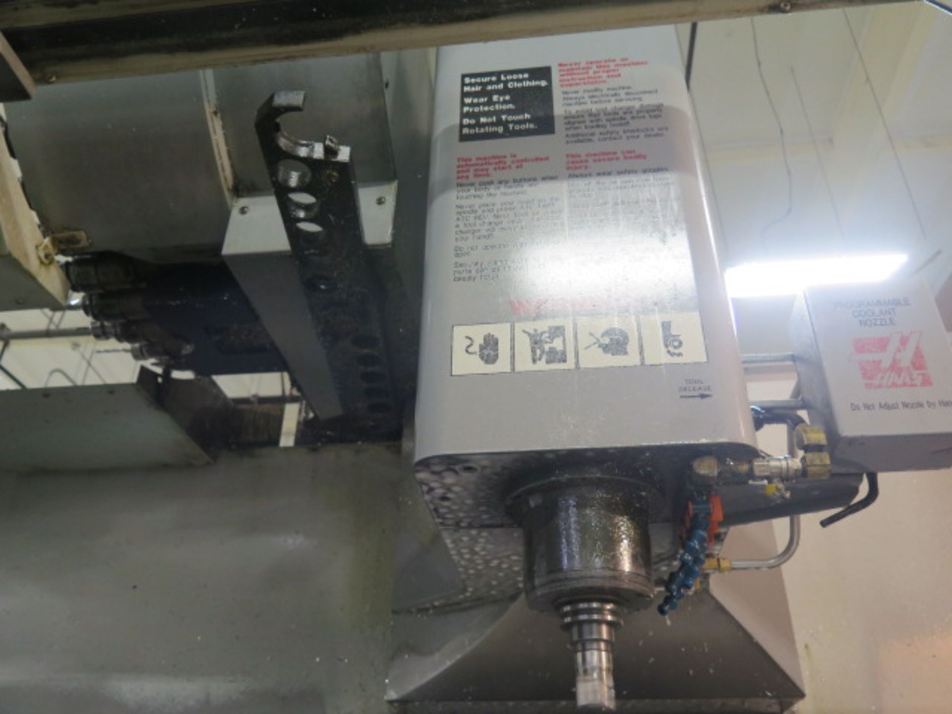 2004 Haas VF-5B/40 4-Axis CNC Vertical Machining Center s/n 33914 w/ Haas Controls, Hand Wheel, 40- - Image 7 of 11