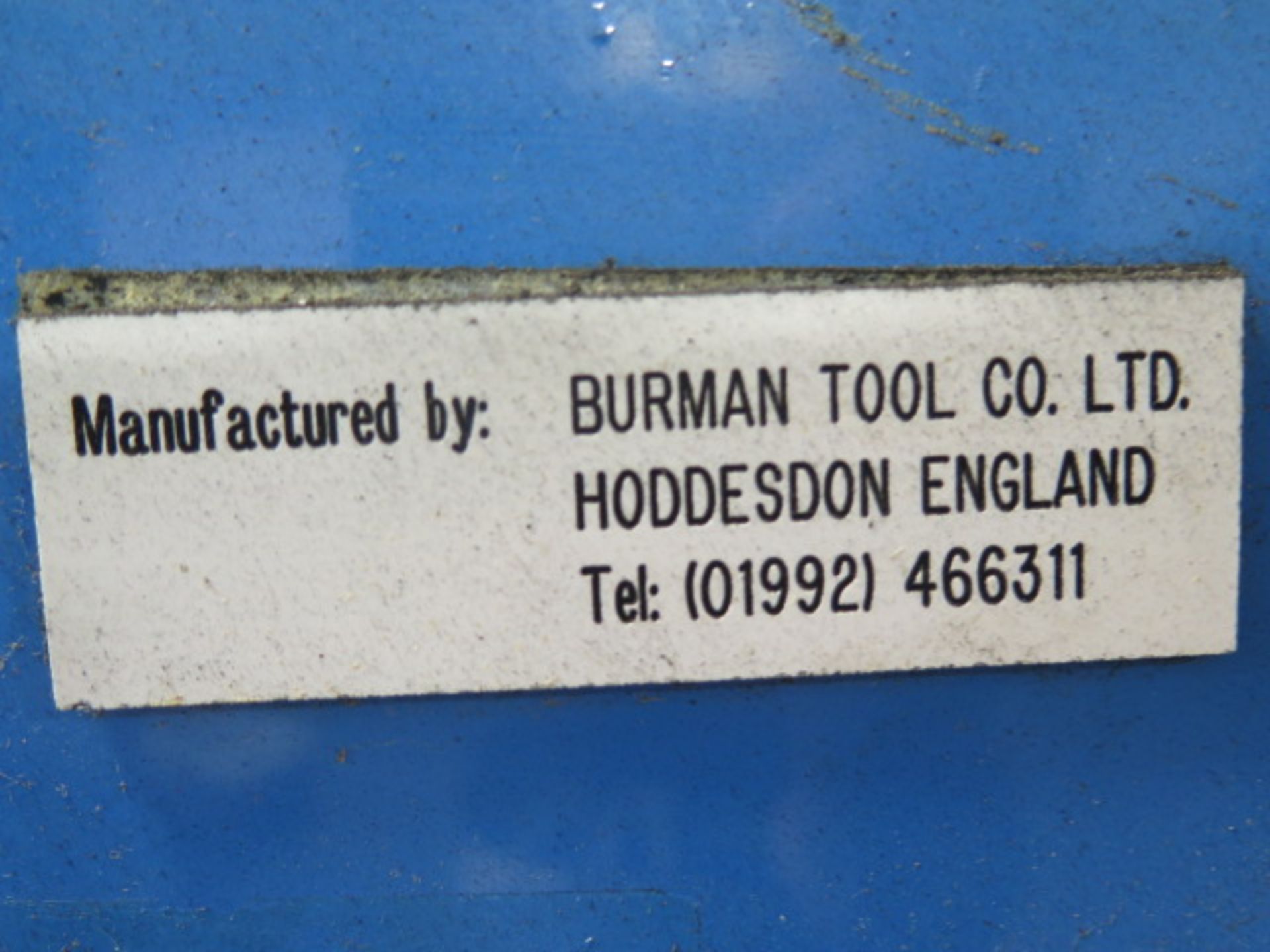 Burman Tool Automatic 2" Rotary Belt Sander - Image 9 of 9