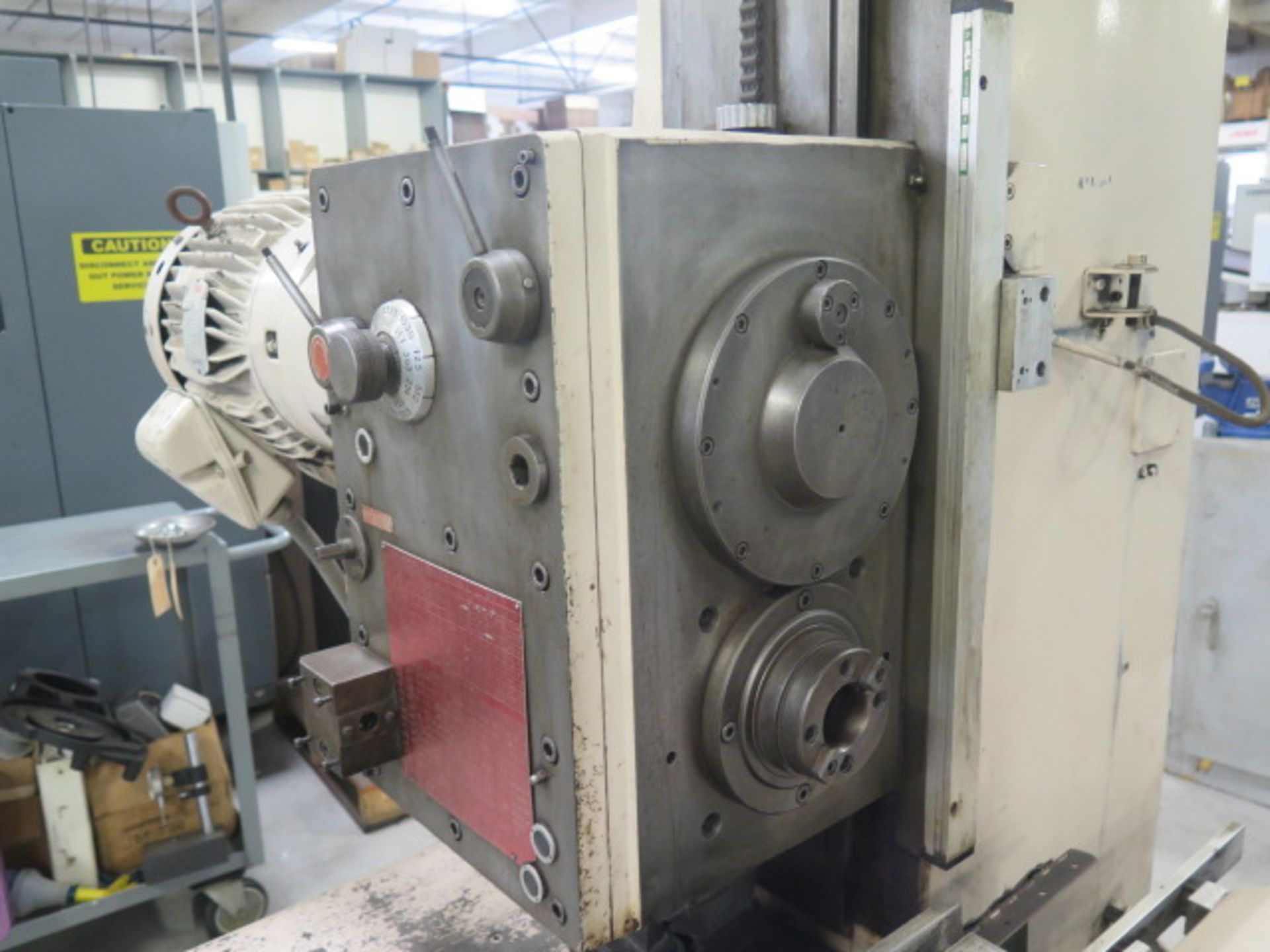 UMA mdl. UMA-BF56 Horizontal Boring Mill w/ Anilam MicroWizard DRO, 38-1525 RPM, 7.5Hp Spindle - Image 5 of 9