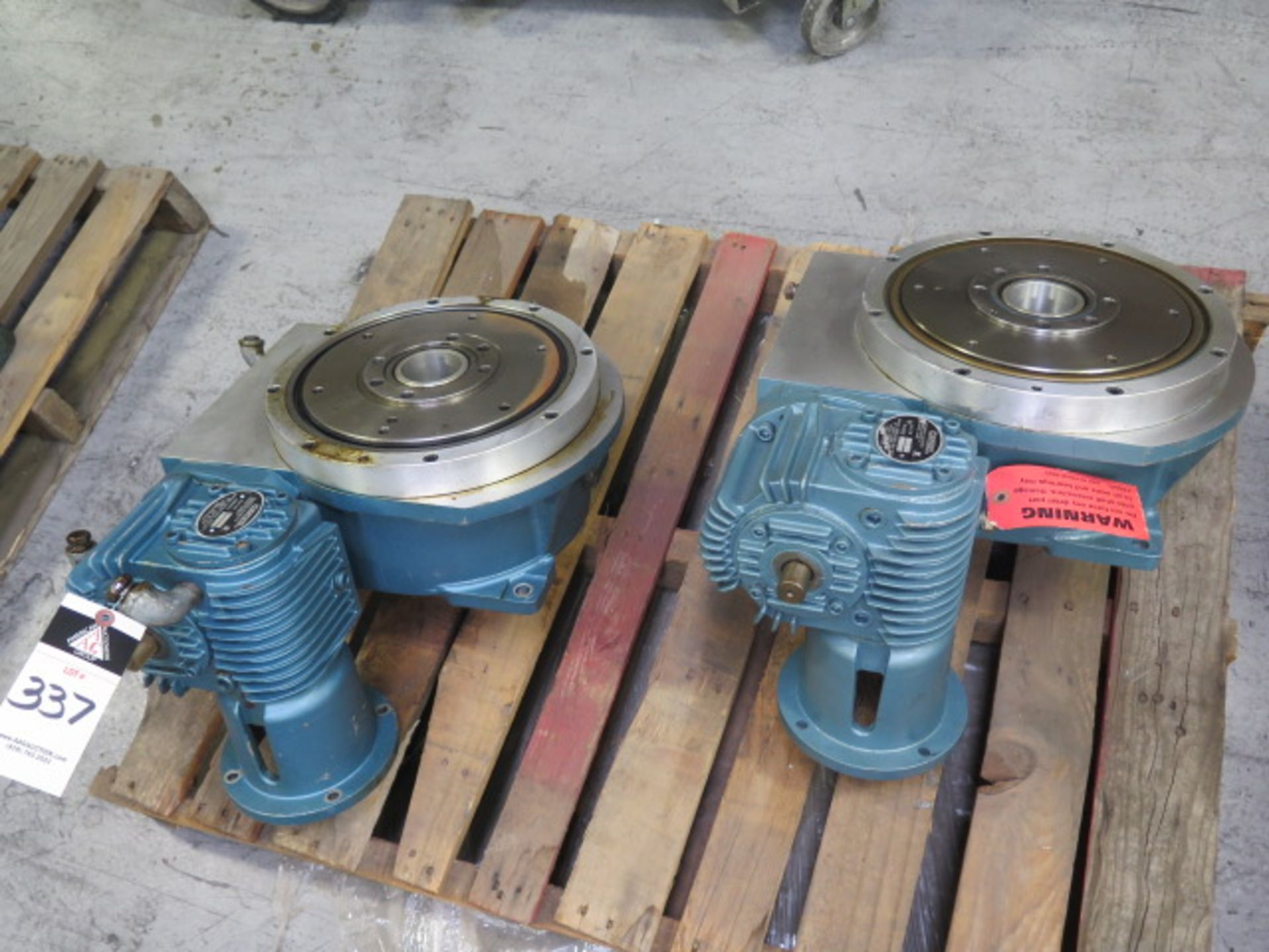 Camco mdls. 902-RDM 12H32-270 and 902RDM8H32-270 Geared Rotary Heads (NO MOTORS)