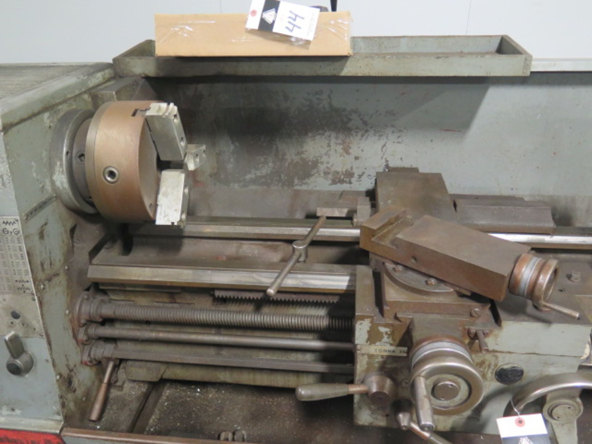 Clausing Colchester “15” 15” x 52” Geared Head Gap Bed Lathe s/ 25-2000 RPM, Taper Attachment, - Image 5 of 8