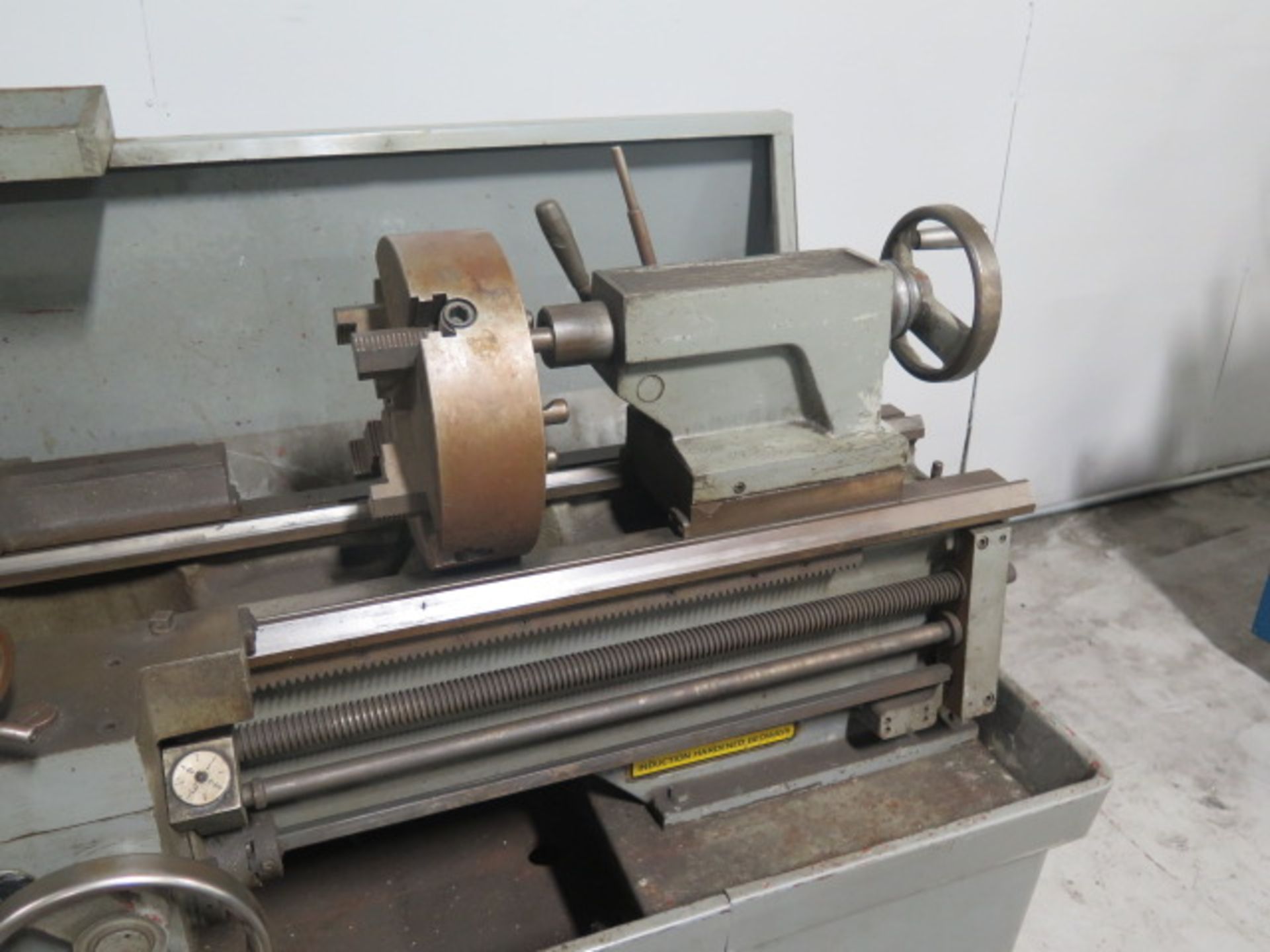 Clausing Colchester “15” 15” x 52” Geared Head Gap Bed Lathe s/ 25-2000 RPM, Taper Attachment, - Image 6 of 8