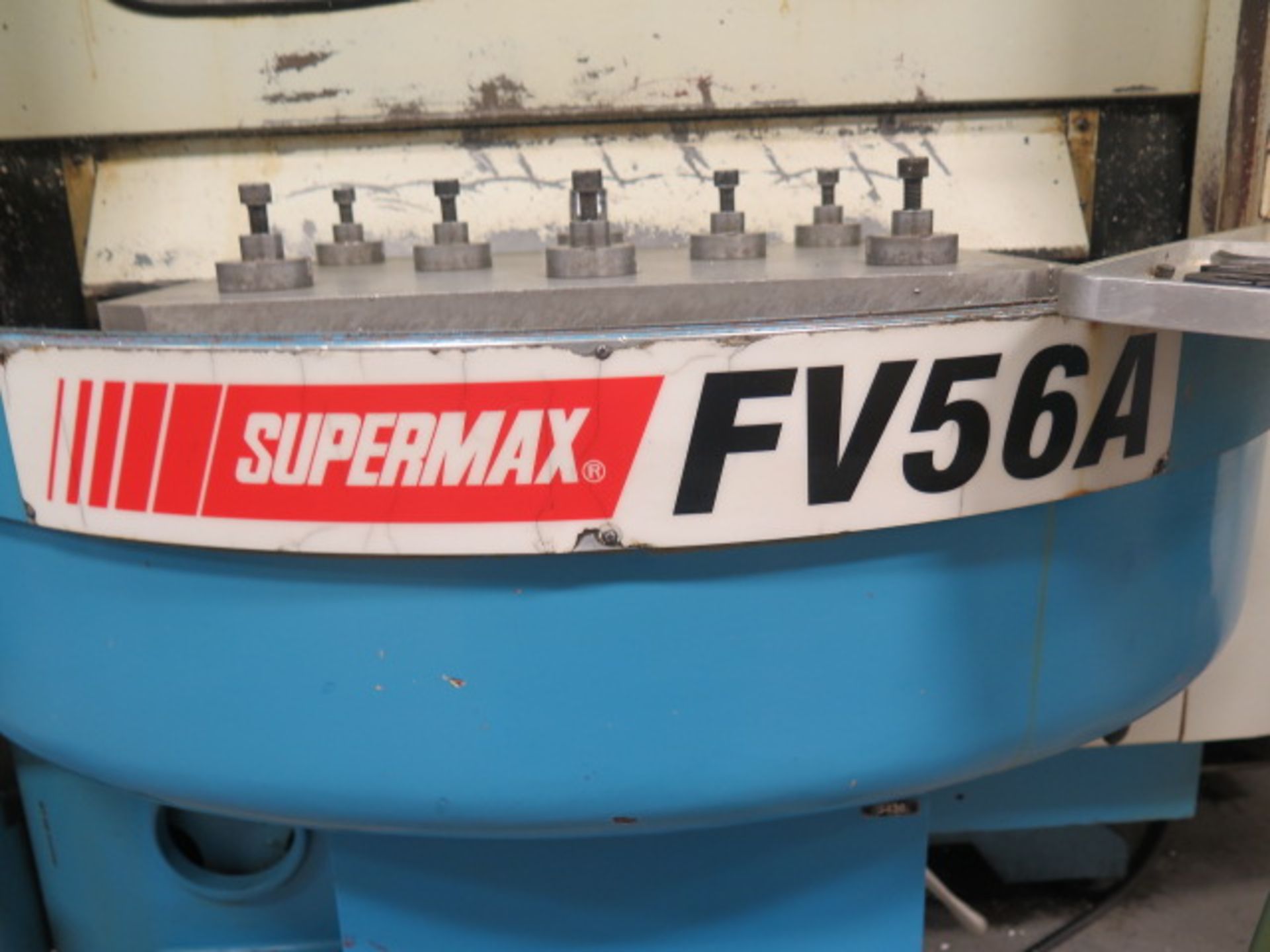 2000 Supermax FV56A 2-Pallet CNC Vertical Machining Center s/n 005095 w/ Fanuc Series 18-M Controls, - Image 11 of 13