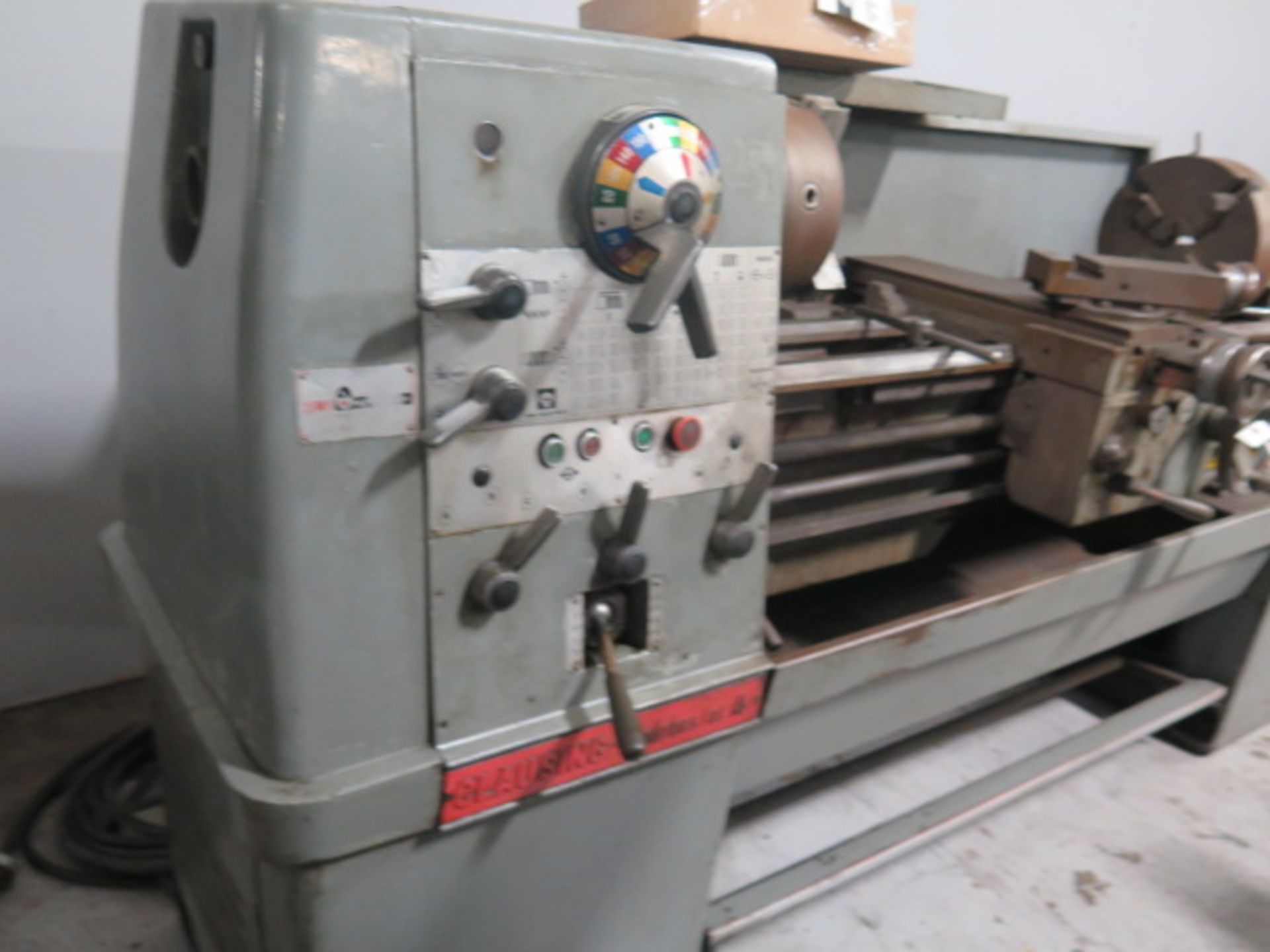 Clausing Colchester “15” 15” x 52” Geared Head Gap Bed Lathe s/ 25-2000 RPM, Taper Attachment, - Image 2 of 8