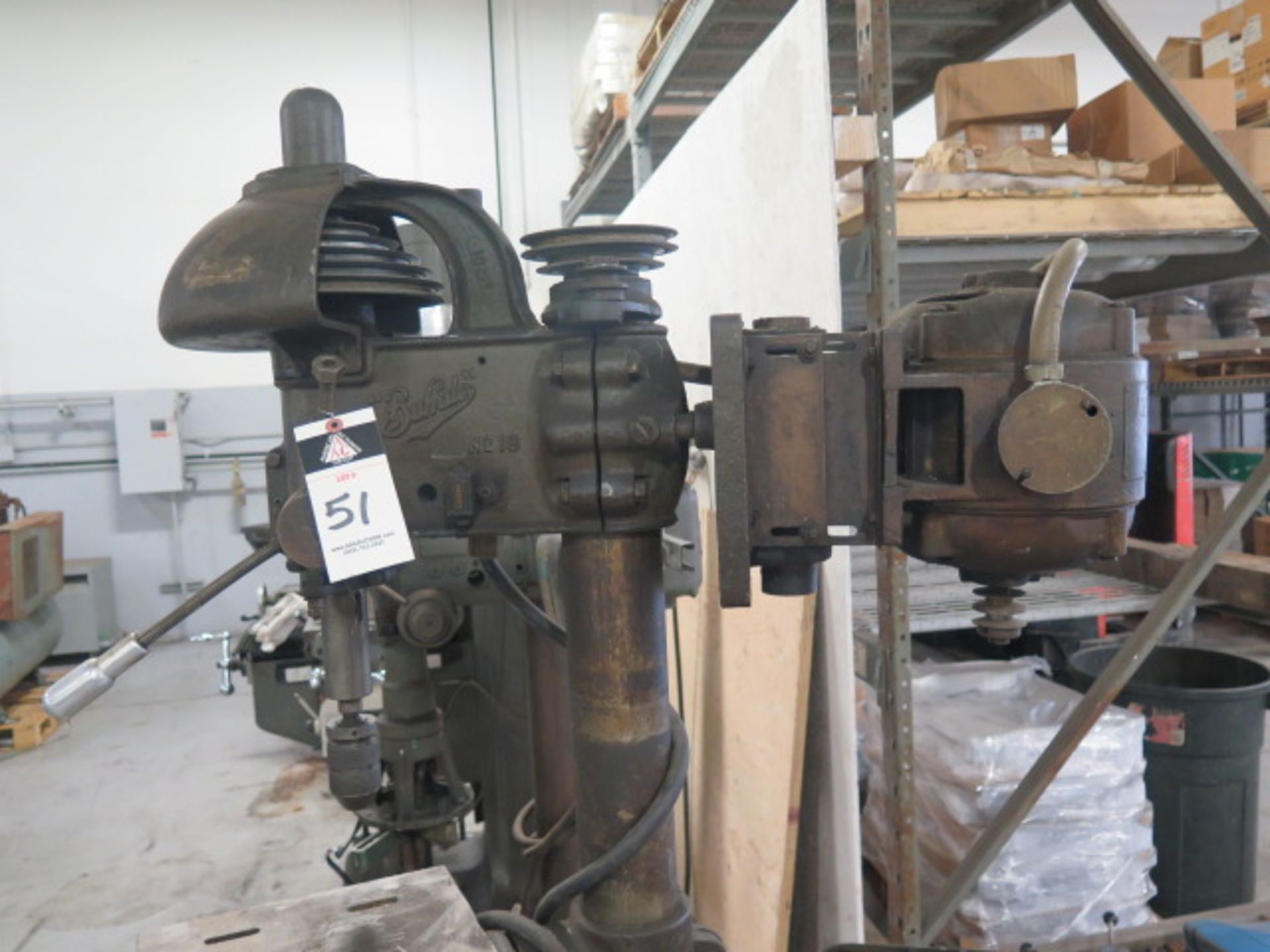 Buffalo No. 18 and Rockwell Pedestal Drill Presses - Image 2 of 4