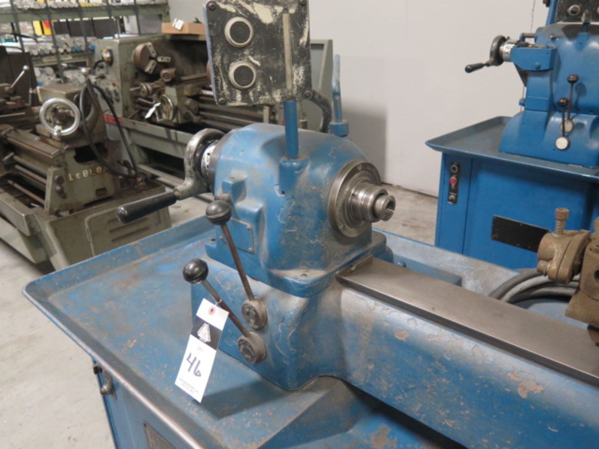 Hardinge mdl. DSM-59 Second OP Lathe w/ Adjustable RPM, 5C Collet Closer, 6-Station Turret Assembly - Image 3 of 5