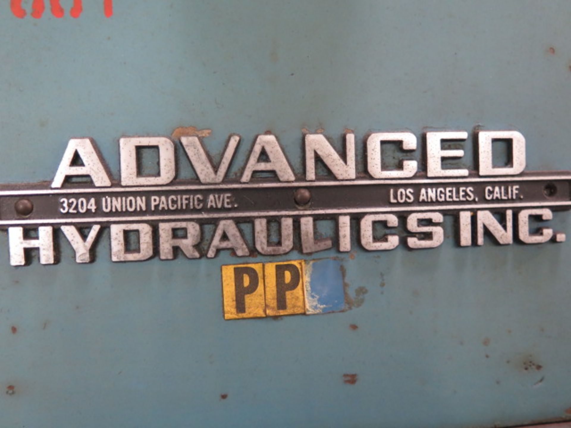 Advanced Hydraulics mcl. CPB-5-E 5-Ton Cap Hydraulic Press w/ Light Curtain - Image 6 of 7