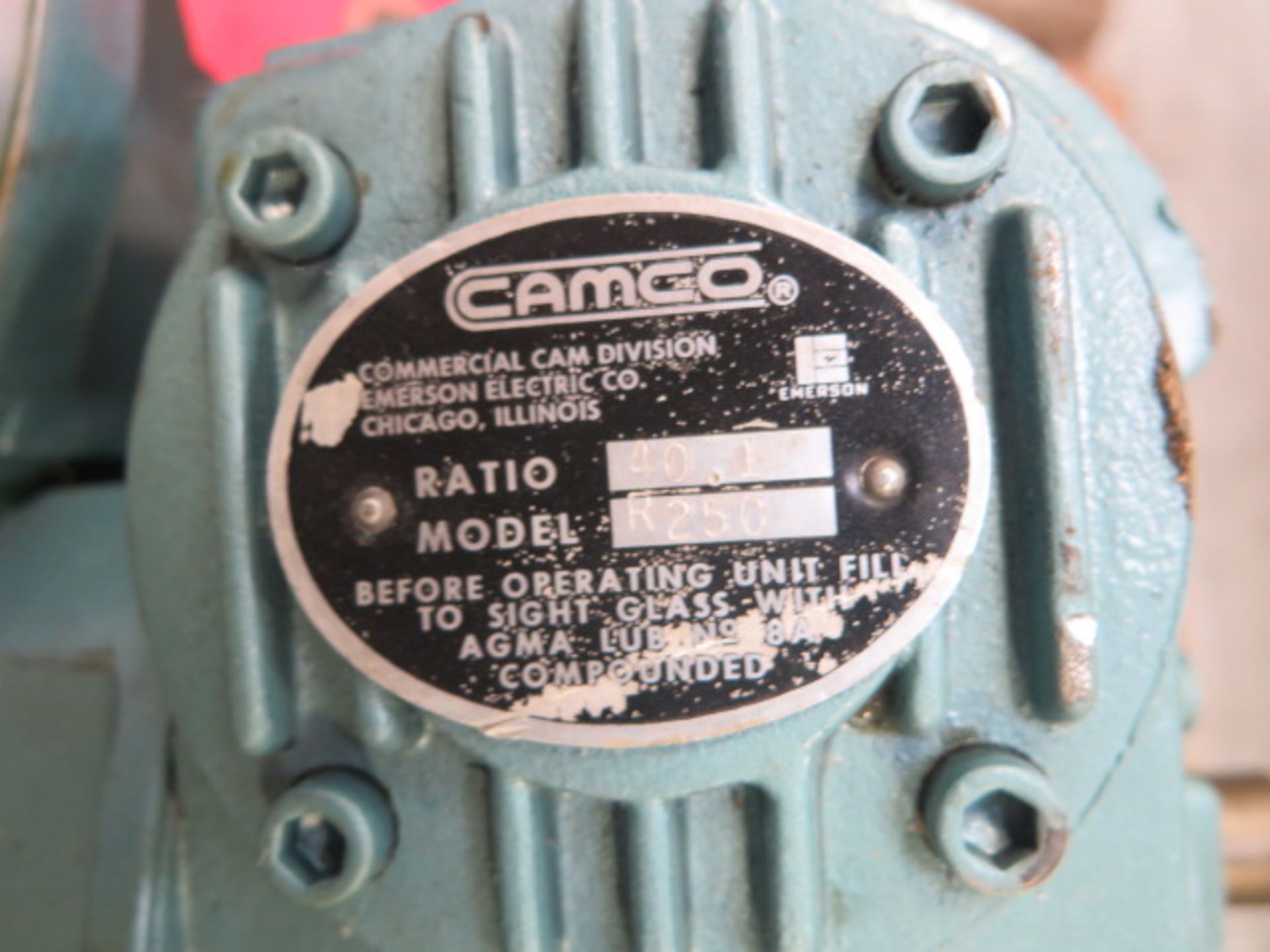 Camco mdls. 902-RDM 12H32-270 and 902RDM8H32-270 Geared Rotary Heads (NO MOTORS) - Image 4 of 4