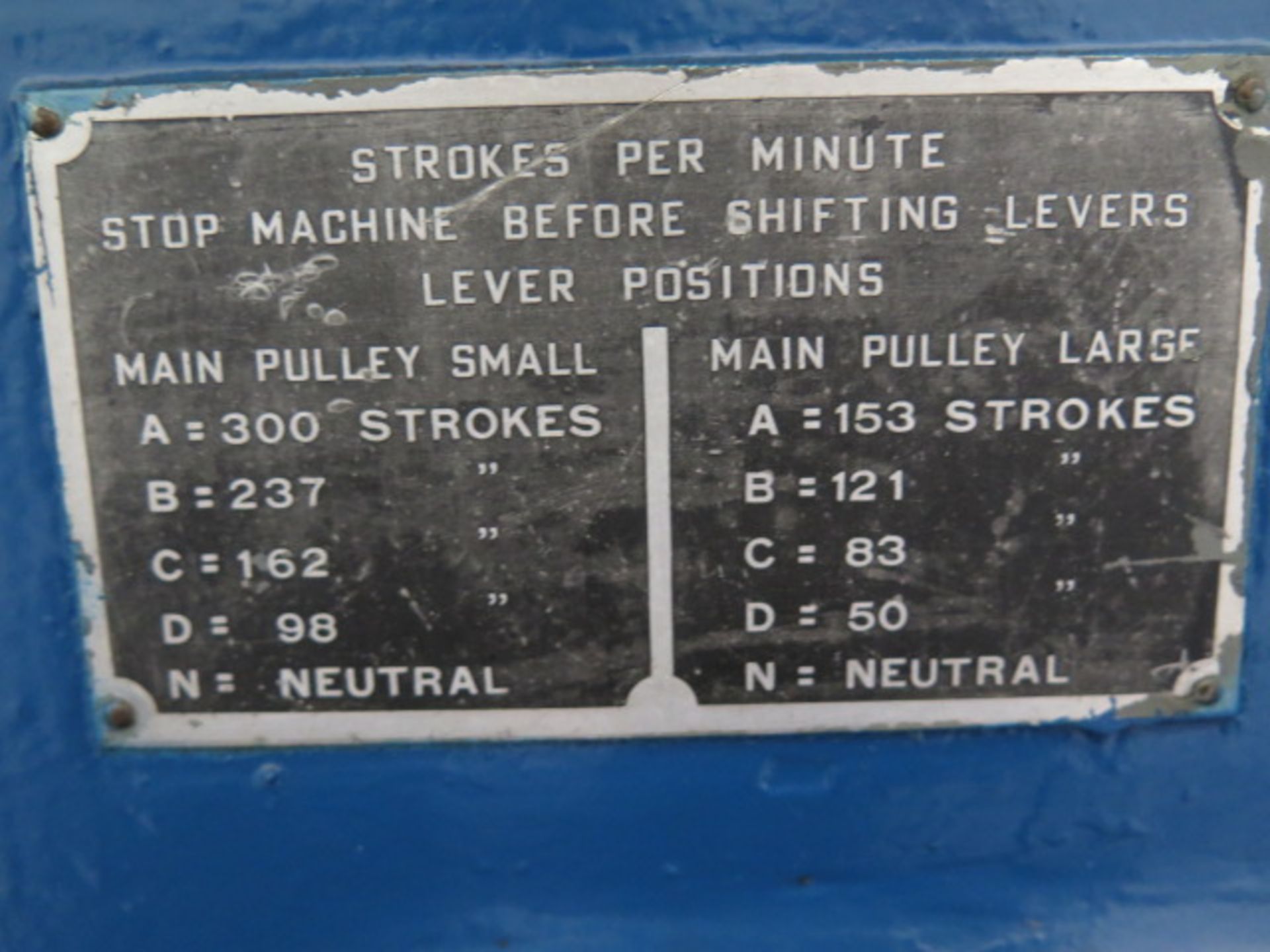 Fellows Type 6A Gear Shaper w/ 18” Dia. Table - Image 8 of 8