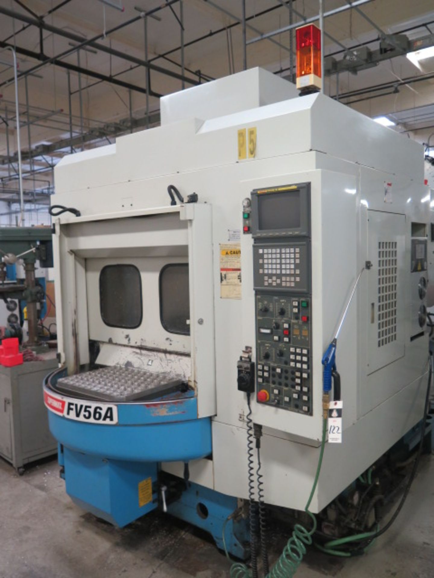 2000 Supermax FV56A 2-Pallet CNC Vertical Machining Center s/n 005096 w/ Fanuc Series 18-M Controls, - Image 3 of 13