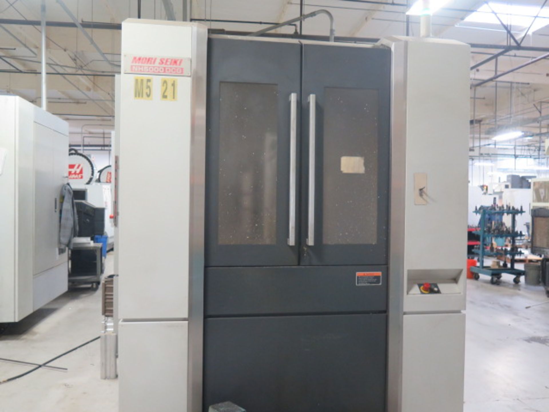 2006 Mori Seiki NH5000/40DCG 2-Pallet 4-Axis CNC Horizontal Machining Center s/n NH502FG0041 w/ Mori - Image 4 of 17