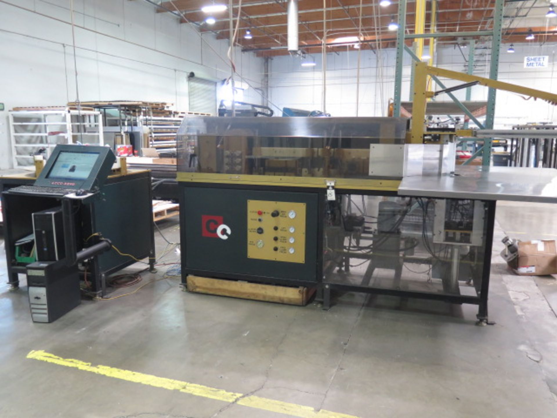 2008 Computerized Cutters, Inc. “ACCU-BEND” mdl. 410 Automated Letter Bender s/n 0107-582-0308K w/