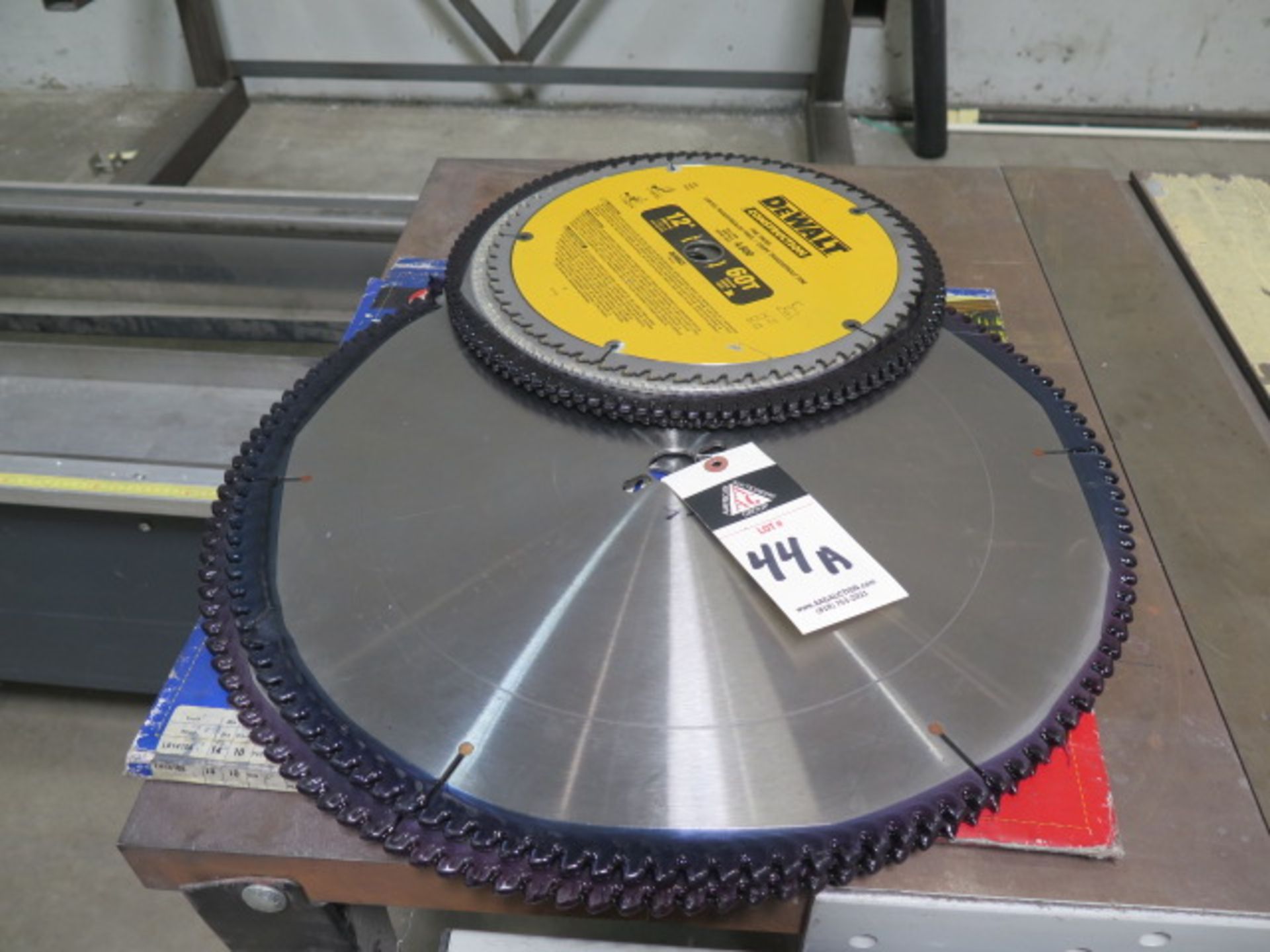 Saw Blades (2) 20", (2) 14", (2) 12"