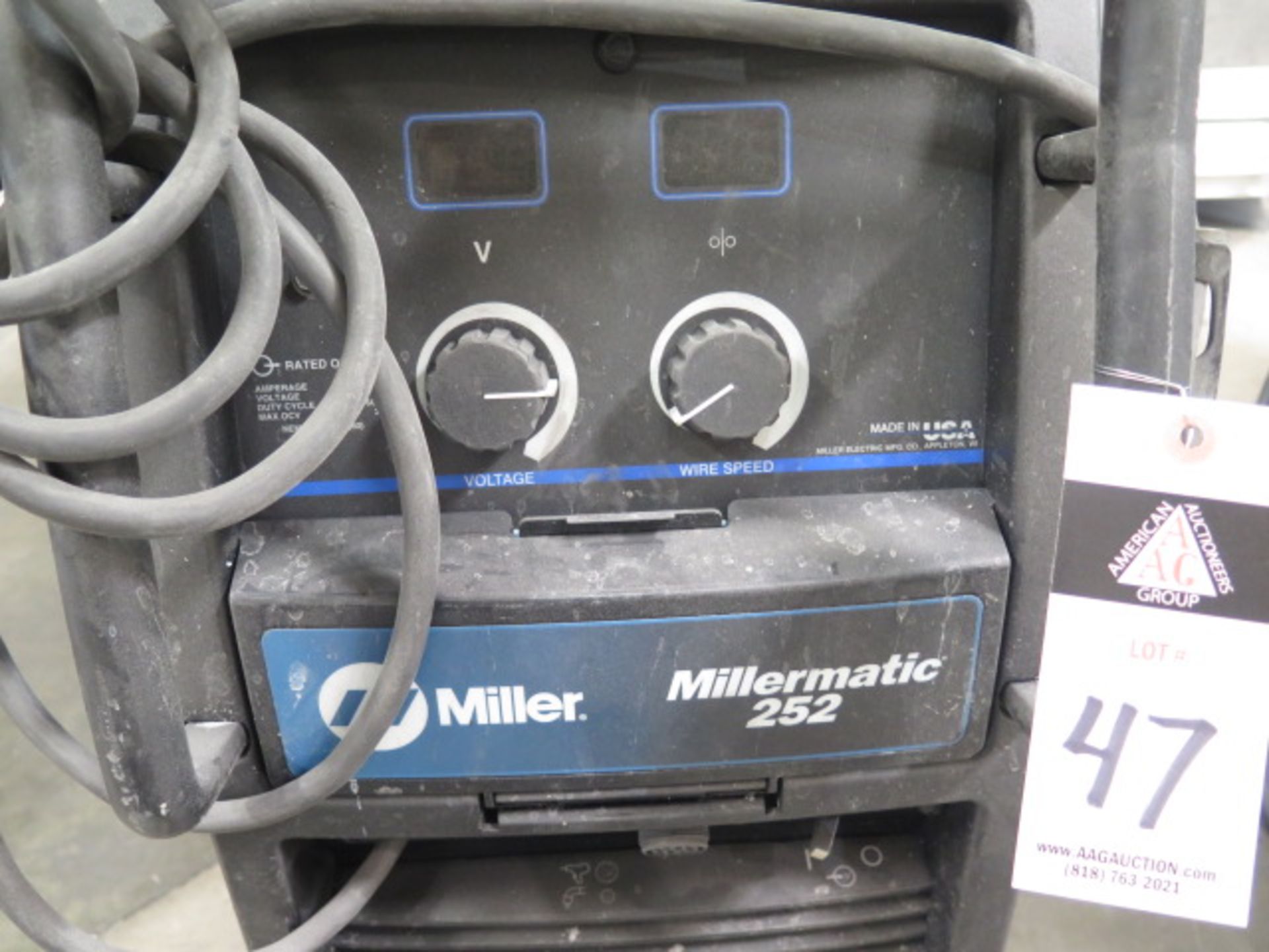 Miller Millermatic 252 Wire Welder s/n LJ140076B - Image 3 of 5