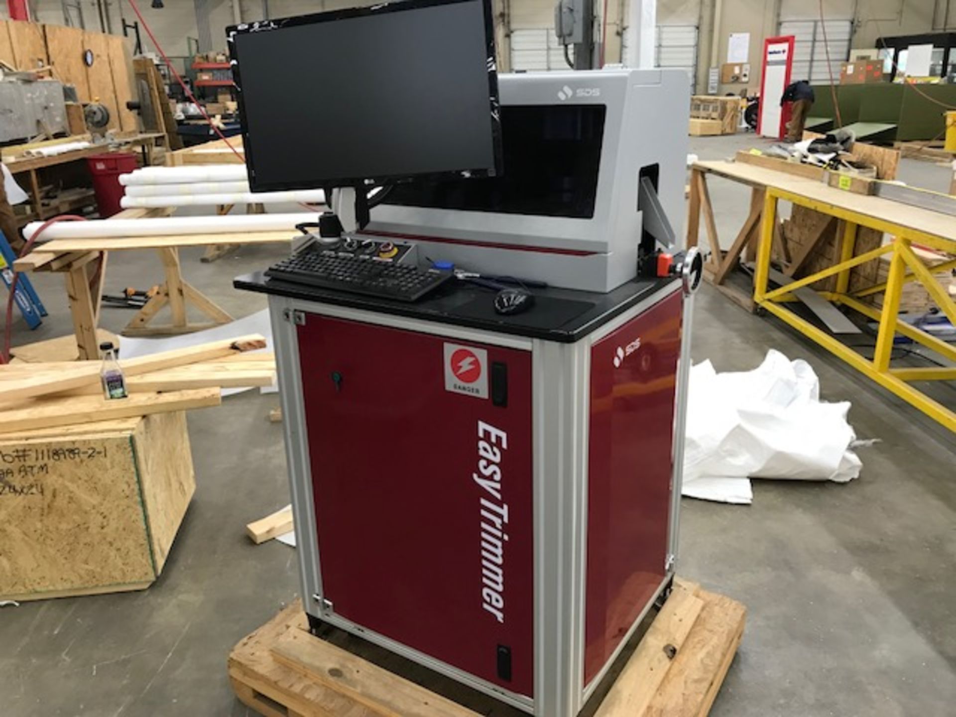 SDS / Adams Technology Channel Bender Series "Easy Trimmer" Automated Channel Letter Bender