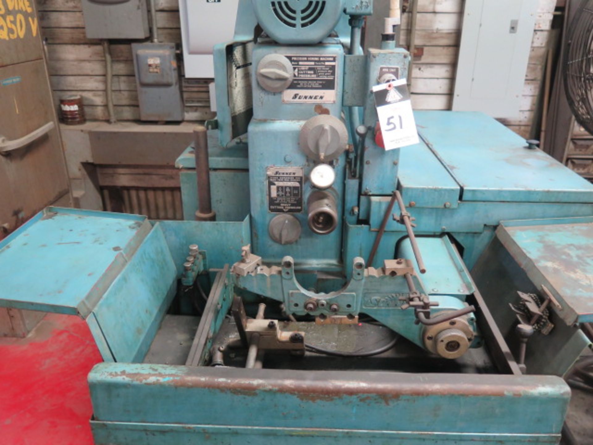 Sunnen mdl. MBB-1800 Automatic Precision Honing Machine s/n 73415 w/ Power Stroke Unit, 12-Speeds, - Image 3 of 8