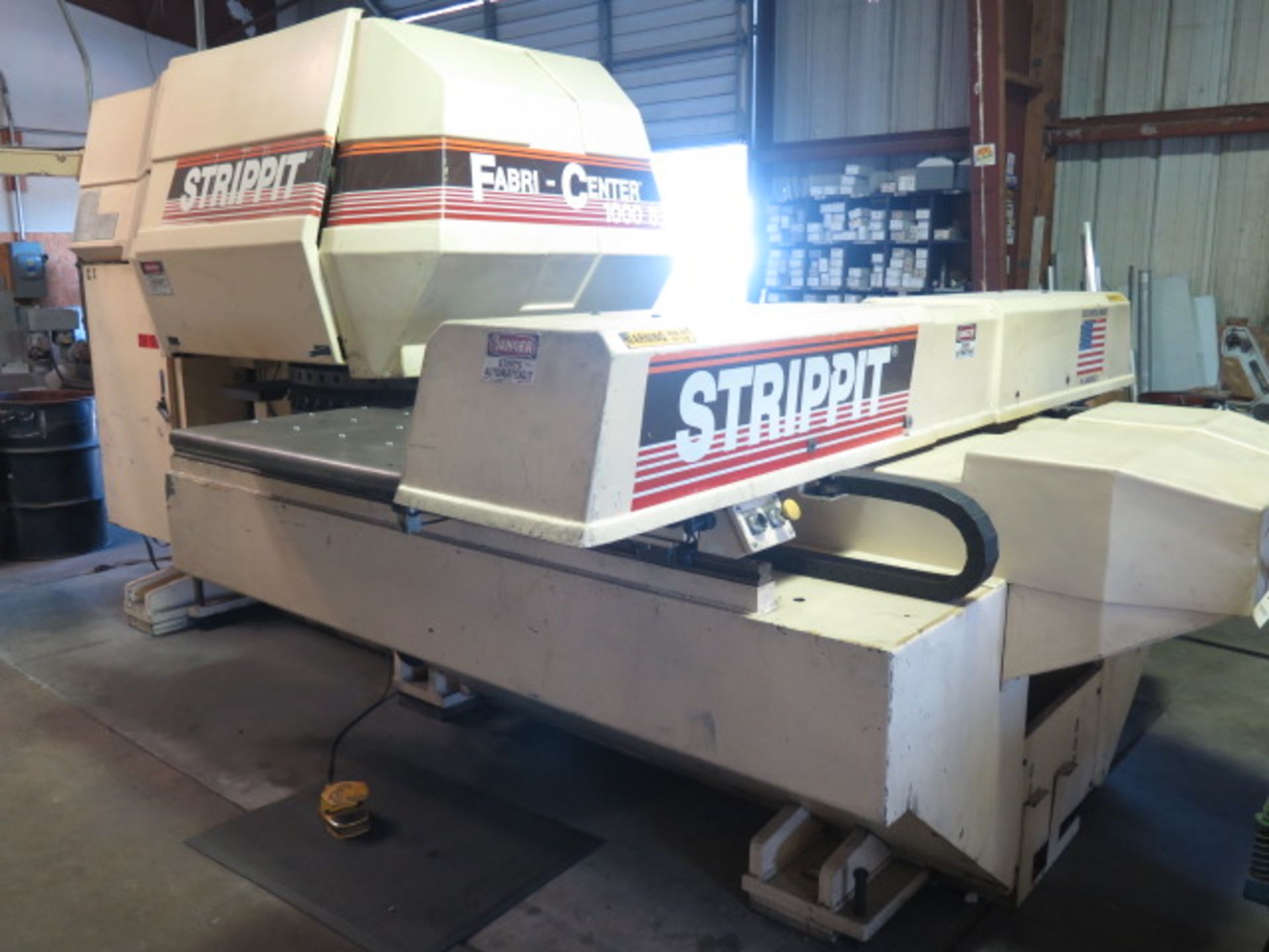 Strippit Fabri-Center 1000S 30 Ton Cap 33-Station CNC Turret Punch Press s/n 1060103192 w/ GE - Image 2 of 14