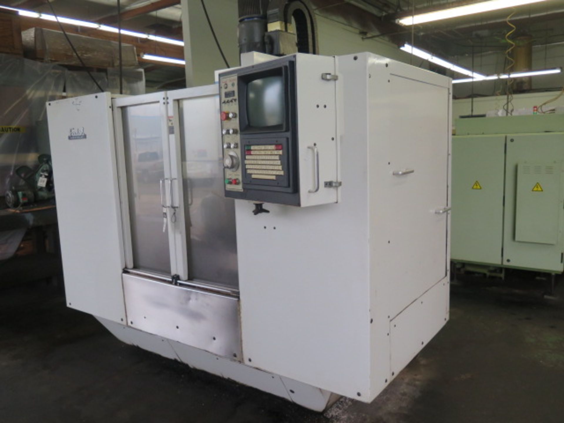 1995 Fadal VMC3016HT mdl. 904-1 4-Axis CNC Vertical Machining Center s/n 9504589 w/ Fadal CNC88HS - Image 2 of 16