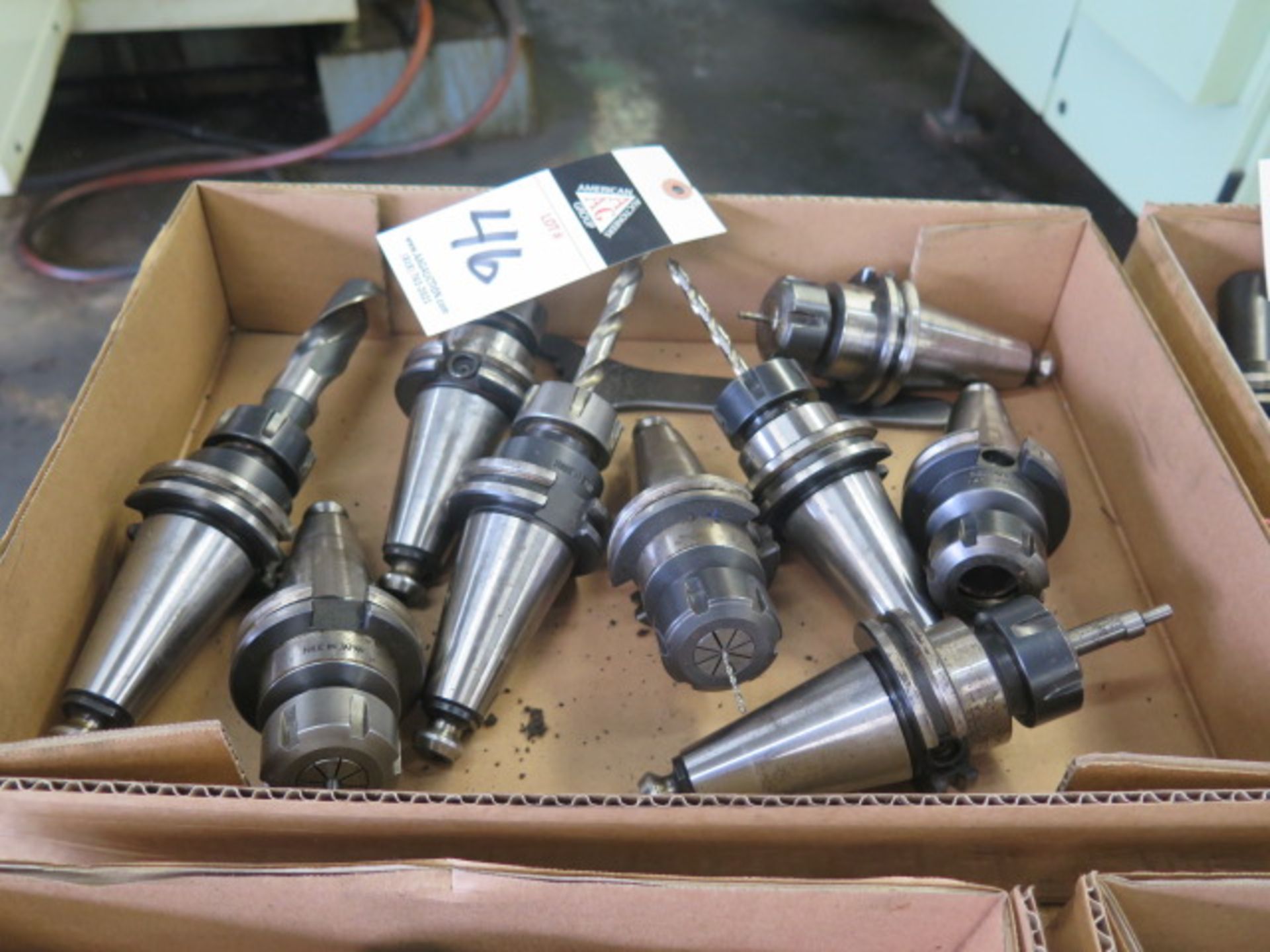 CAT-40 Taper Collet Chucks (9)