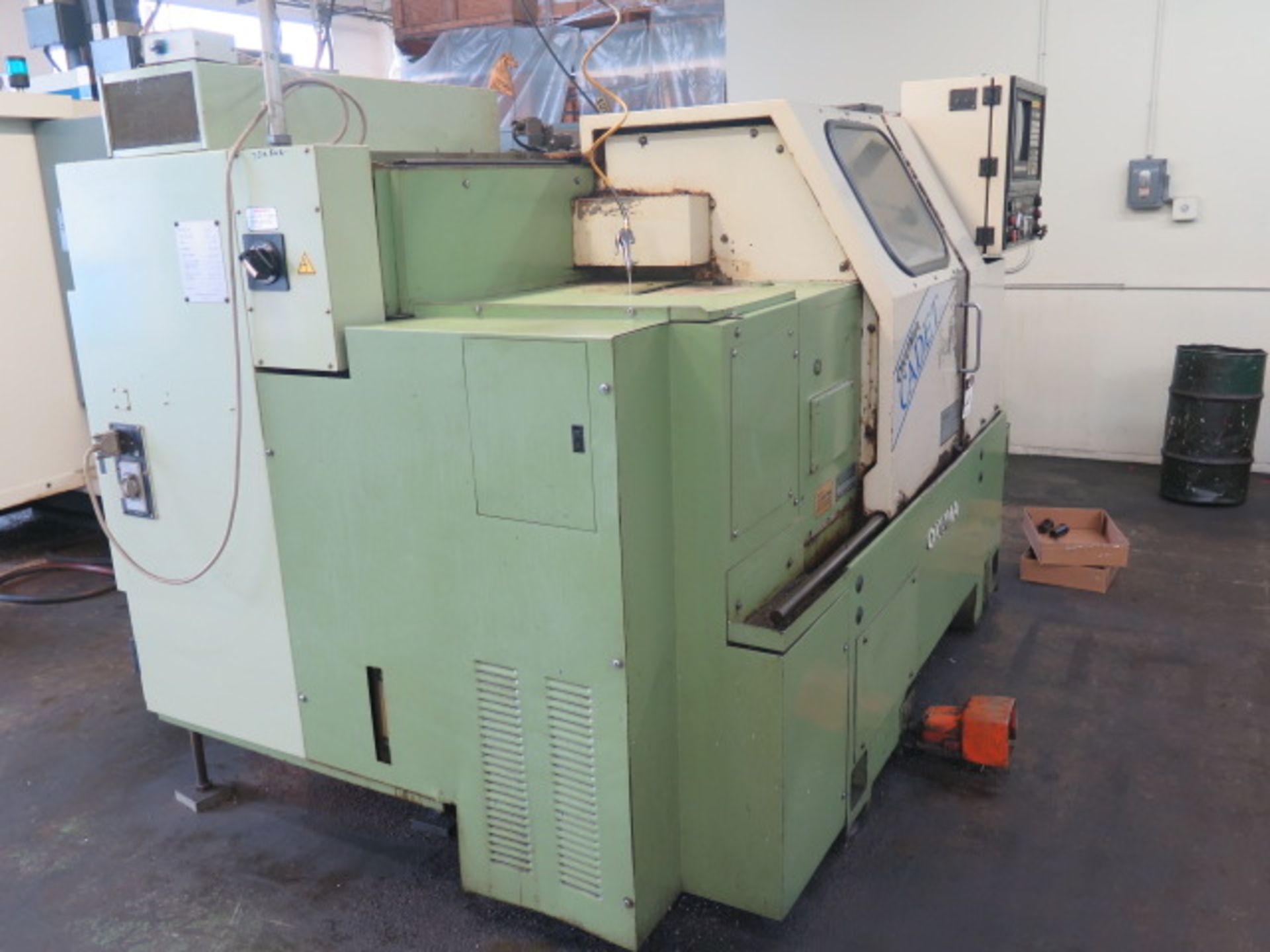 Okuma Cadet Type LNC-8 CNC Turning Center s/n B024 w/ Okuma OSP5020L Controls, 12-Station Turret, 8” - Image 3 of 10