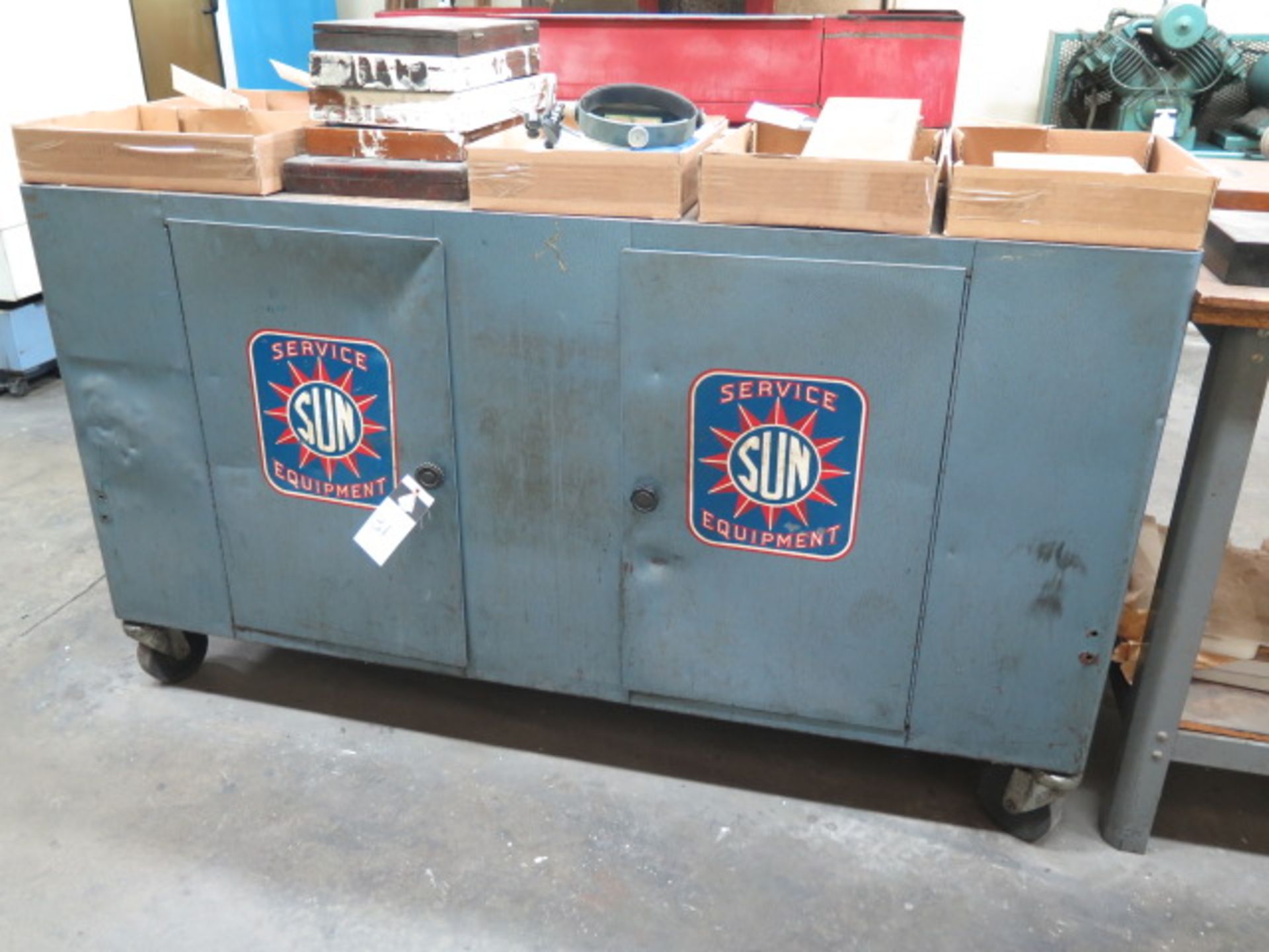 Sun Service Equipment Service Cart