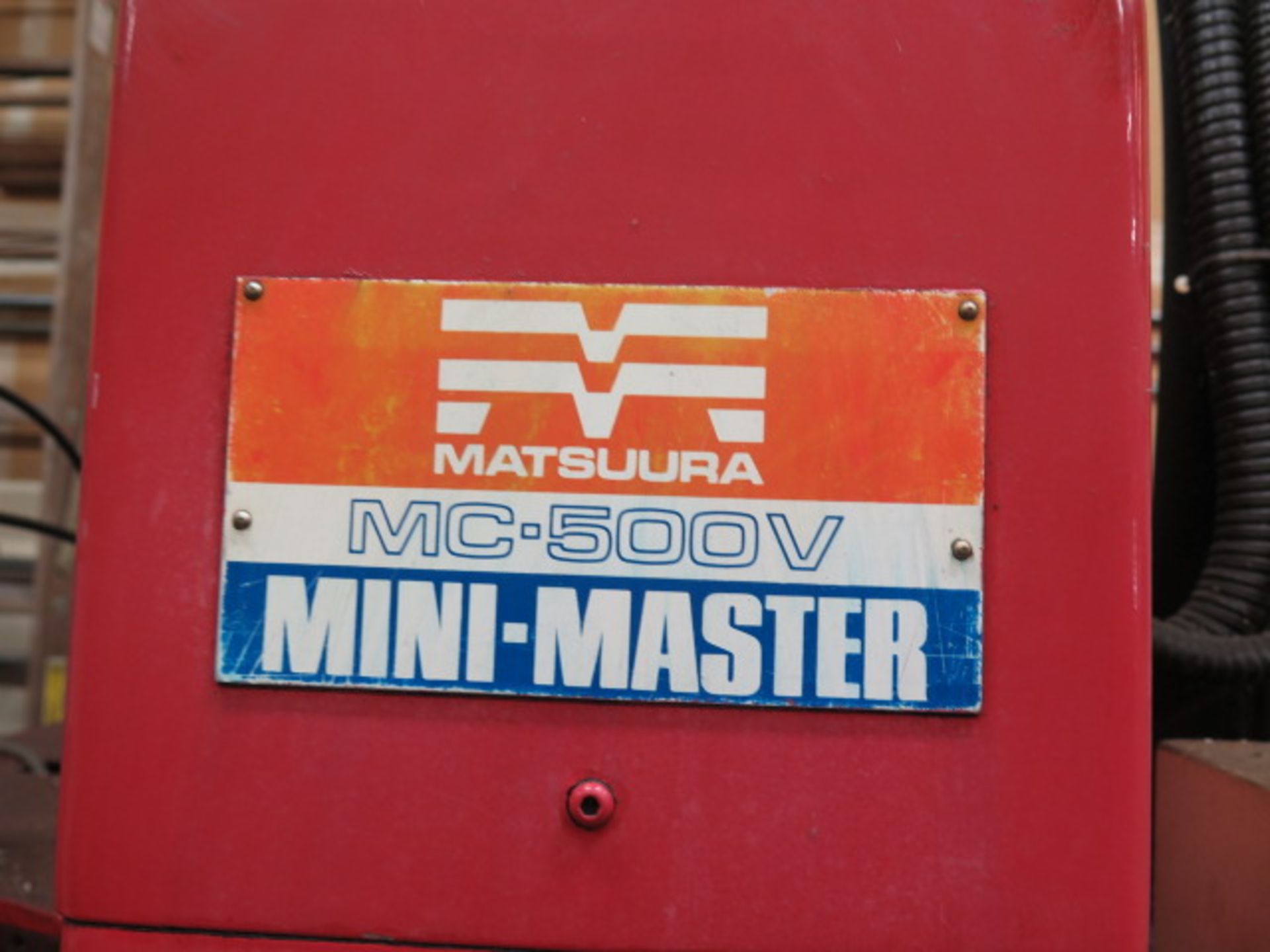 Matsuura “Mini-Master” MC-500V CNC Vertical Machining Center s/n 7912853 w/ Matsuura Yasnac System 5 - Image 4 of 12