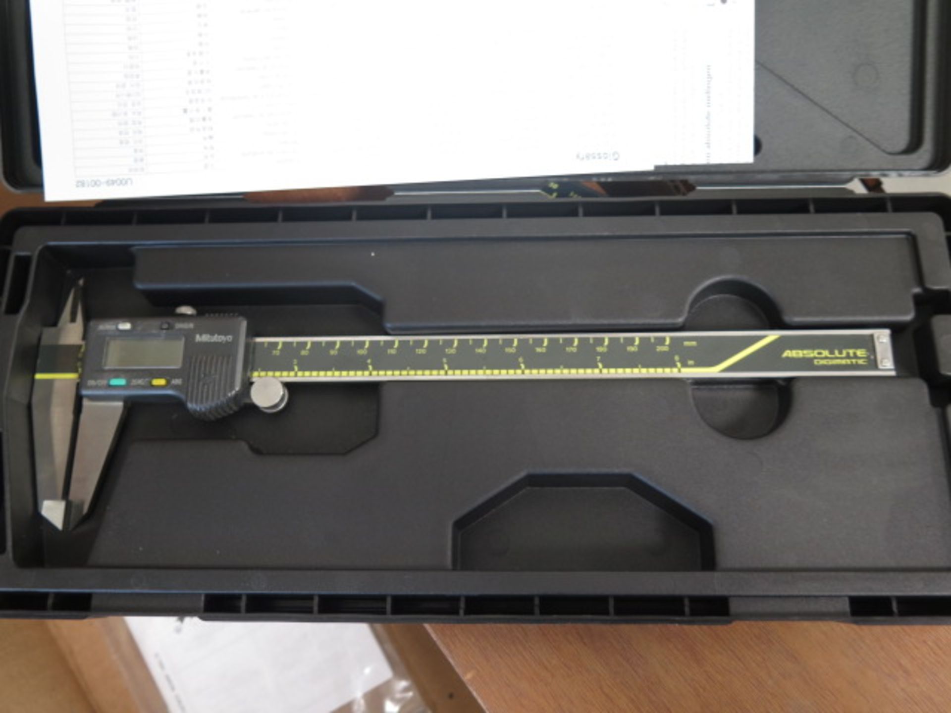 Mitutoyo 12" Digital and (2) 8" Digital Calipers - Image 2 of 4