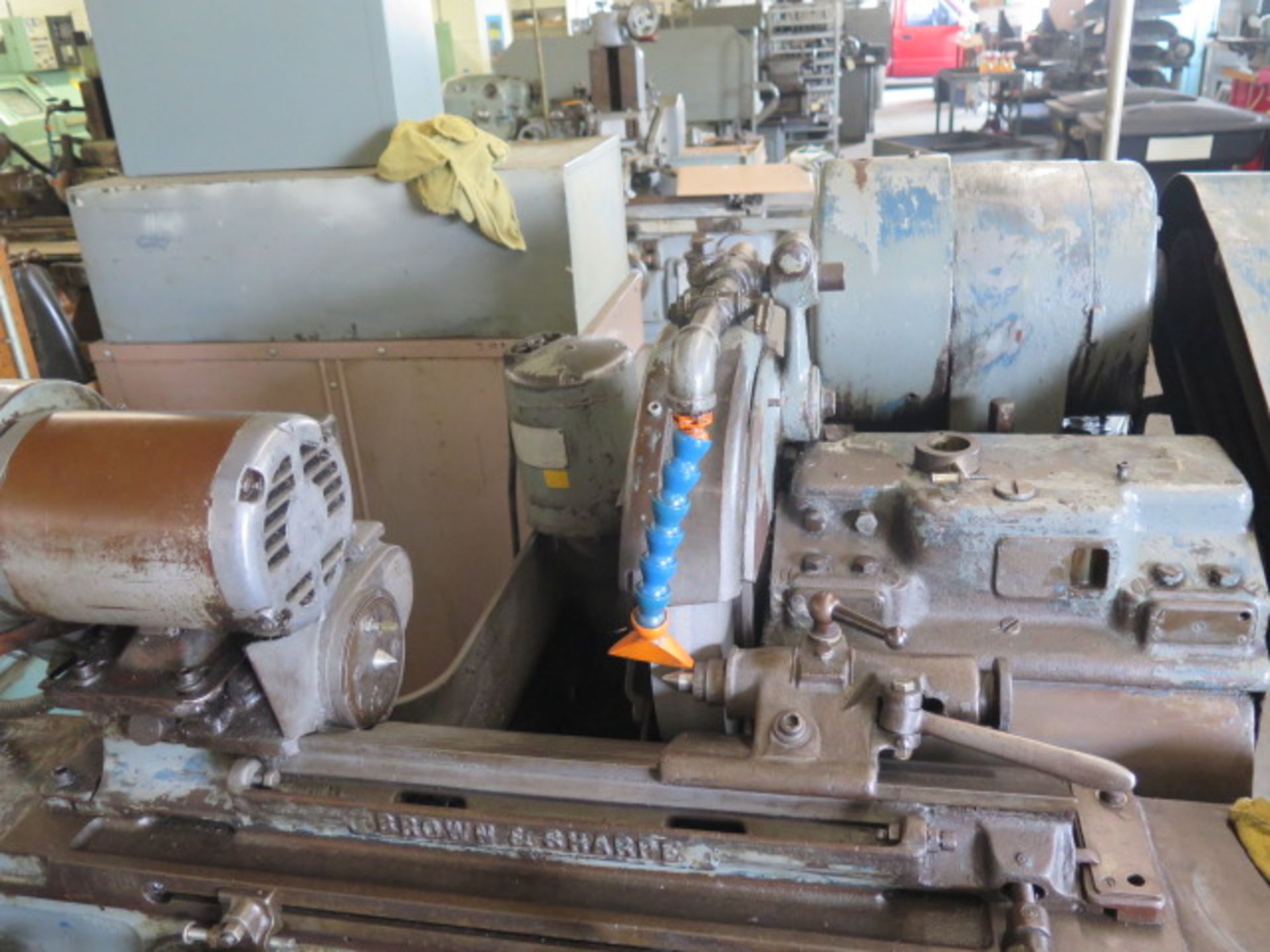 Brown & Sharpe mdl. 5 4” x 12” Automatic Universal Cylindrical Grinder w/ Motorized Work Head, - Image 3 of 6