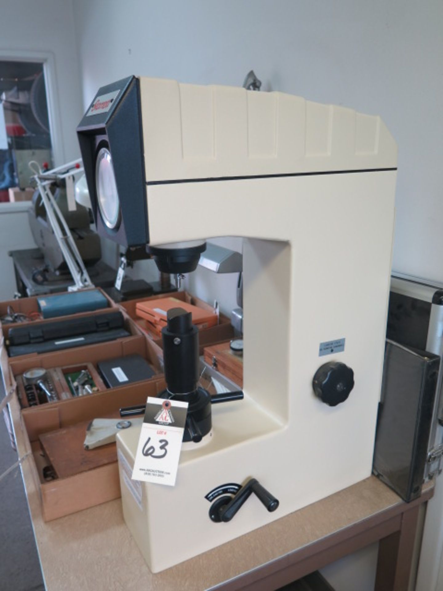 2005 Starrett mdl. 3814 Analog Hardness Tester s/n 7902 - Image 2 of 5