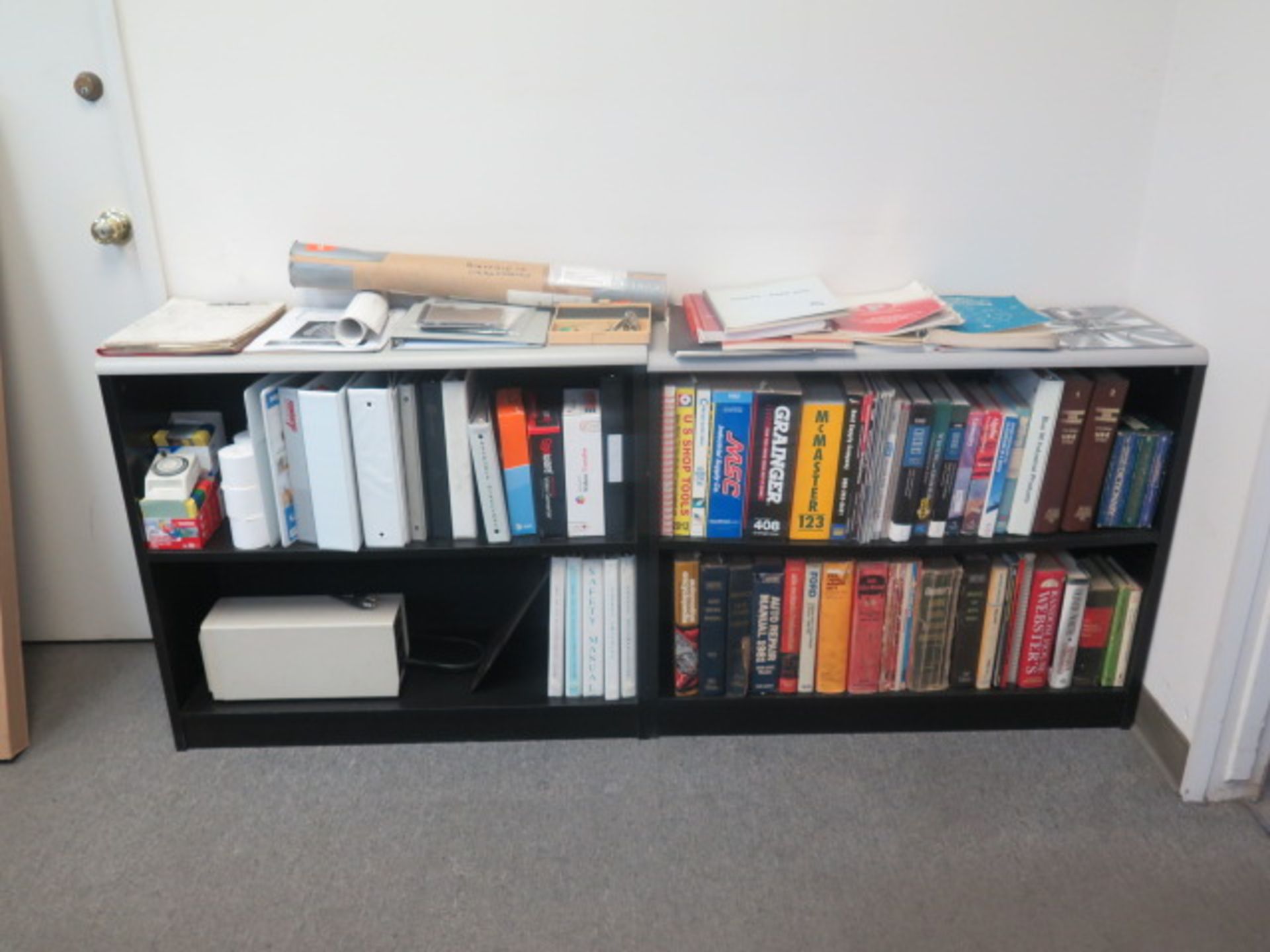 Small Files, Chairs and Book Shelf - Image 3 of 4