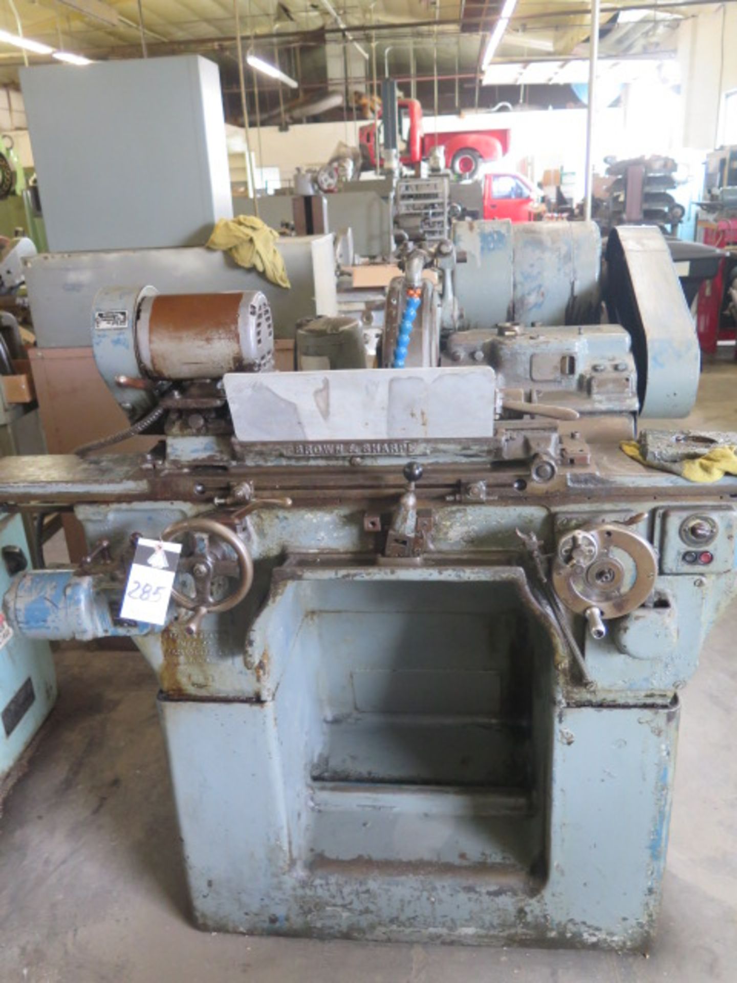 Brown & Sharpe mdl. 5 4” x 12” Automatic Universal Cylindrical Grinder w/ Motorized Work Head,