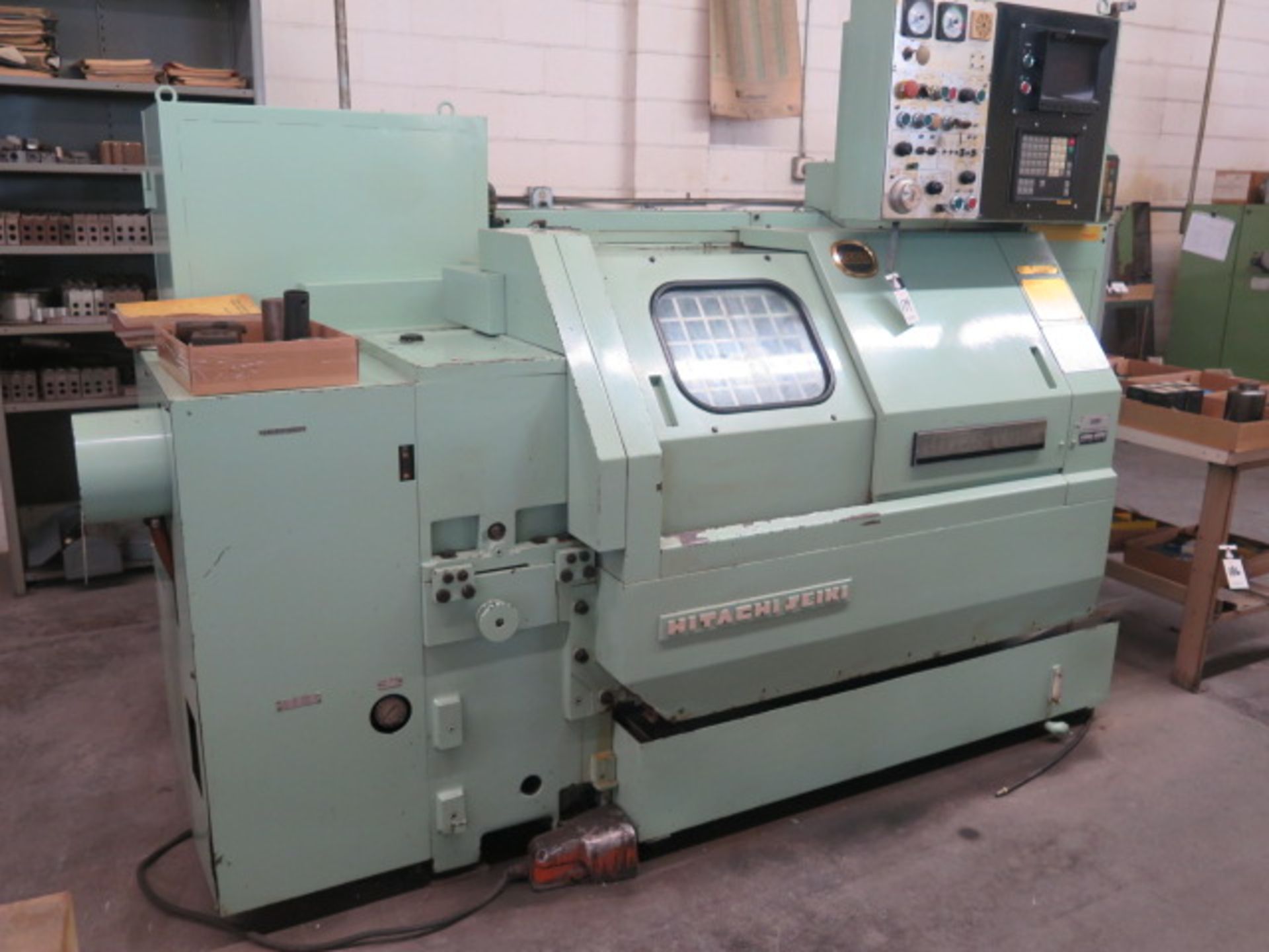 Hitachi Seiki HiTec-Turn HT-20 CNC Turning Center s/n 21013SC w/ Fanuc 11M Controls, 3600 RPM, 12- - Image 2 of 9