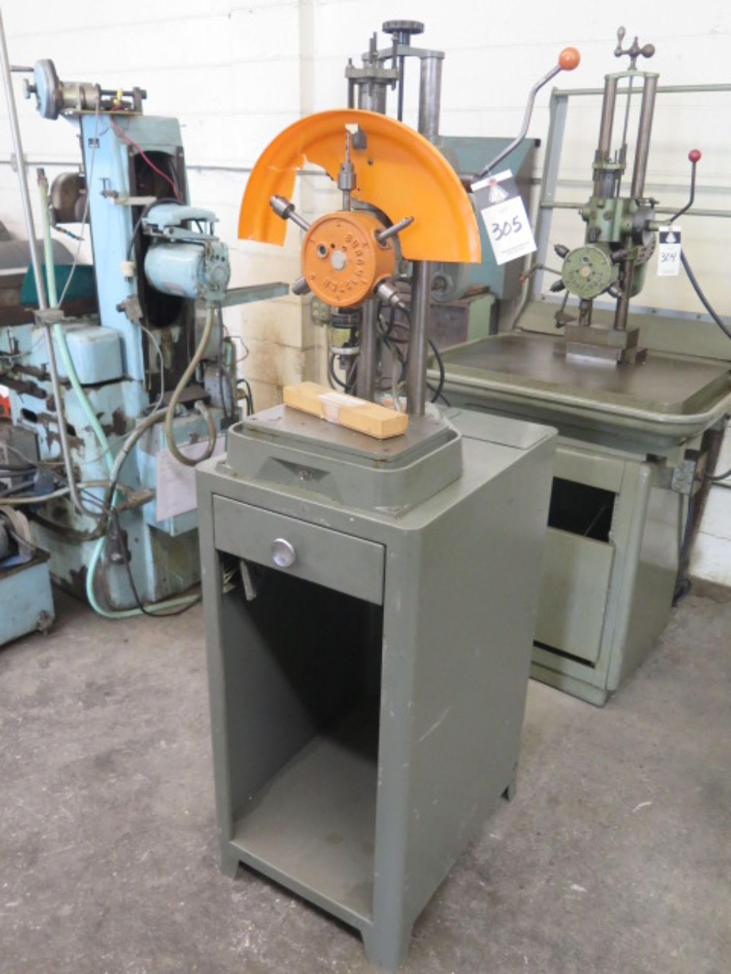 Burgmaster 6-Station Turret Drill Press