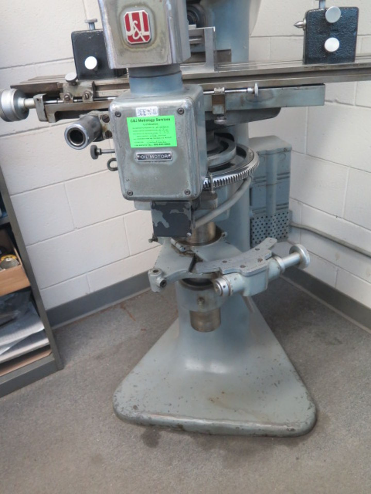 J & L mdl. PC-14 Floor Model Optical Comparator w/ 6” x 30” Table and Acces - Image 3 of 6