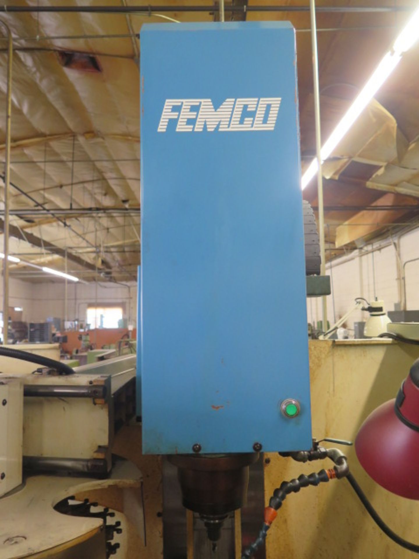 1997 Femco FV-20/VC-V650B CNC Vertical Machining Center s/n V970106.C w/ Fanuc Series 0-M - Image 8 of 11