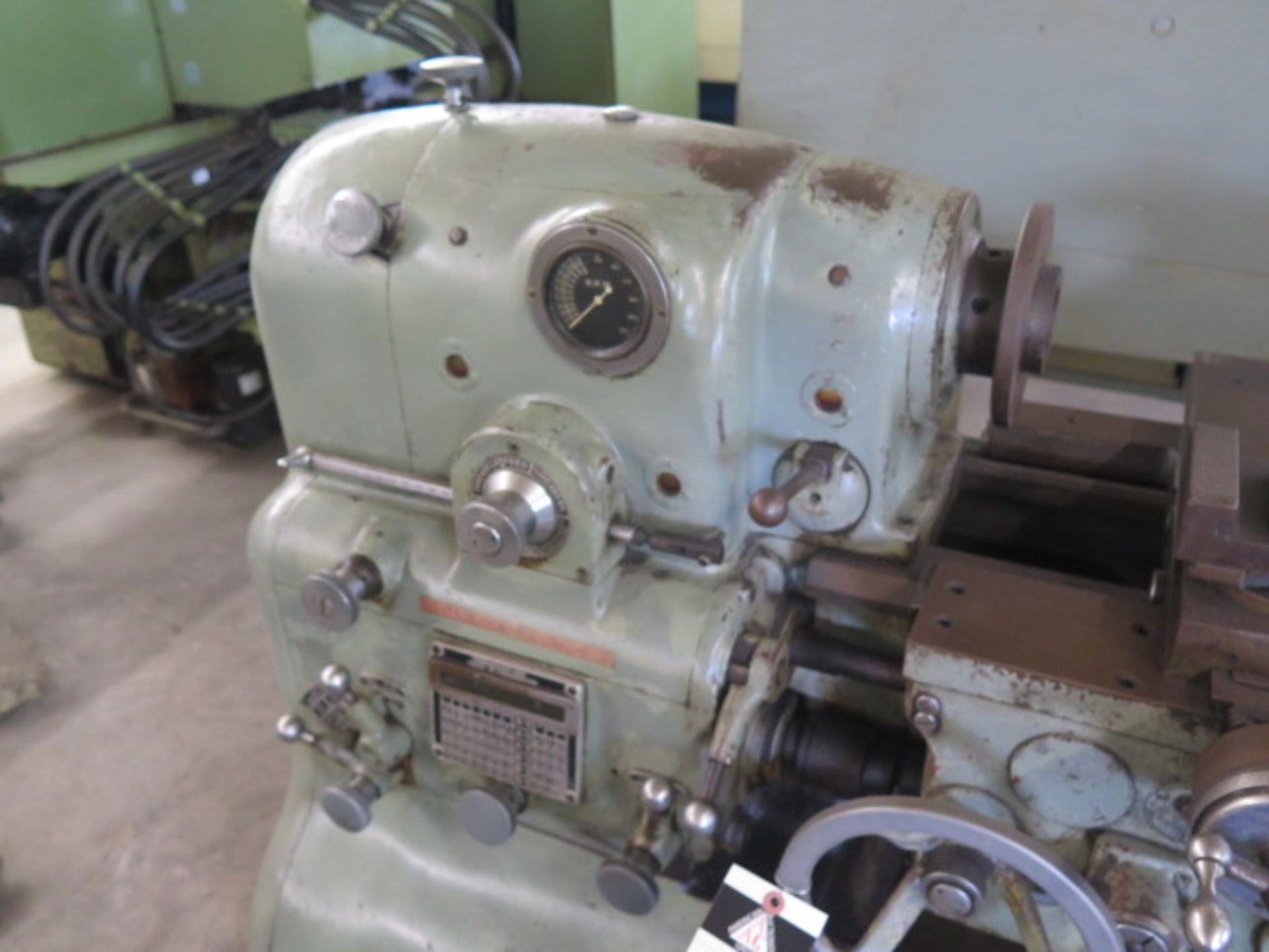 Monarch mdl. 10EE 12 ½” x 20” Tool Room Lathe s/n 28905 w/ 2500 Max RPM, Dial RPM Gage, Inch - Image 3 of 9