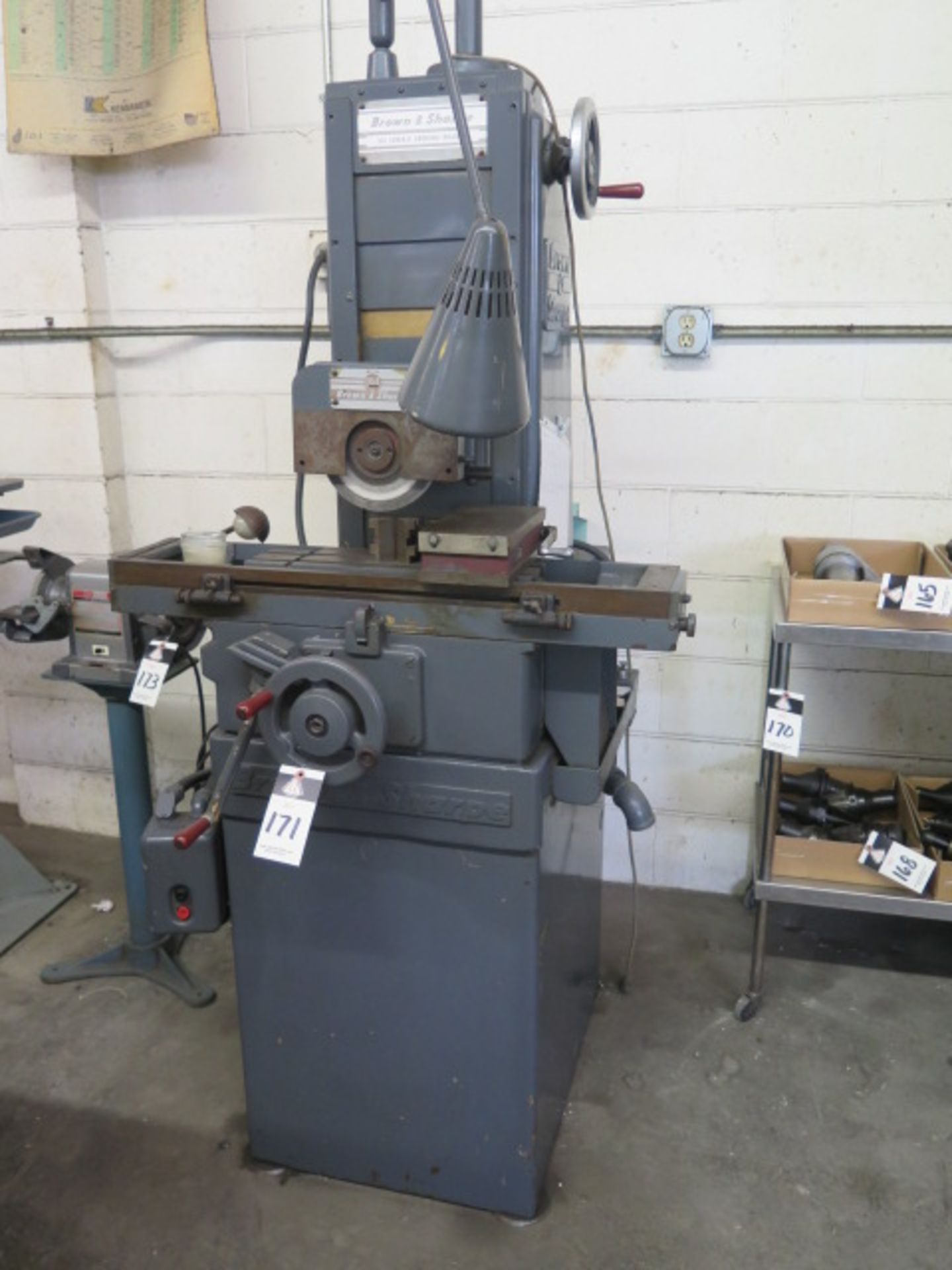 Brown & Sharpe mdl. 510 5” x 10” Surface Grinder s/n 523-510-1096