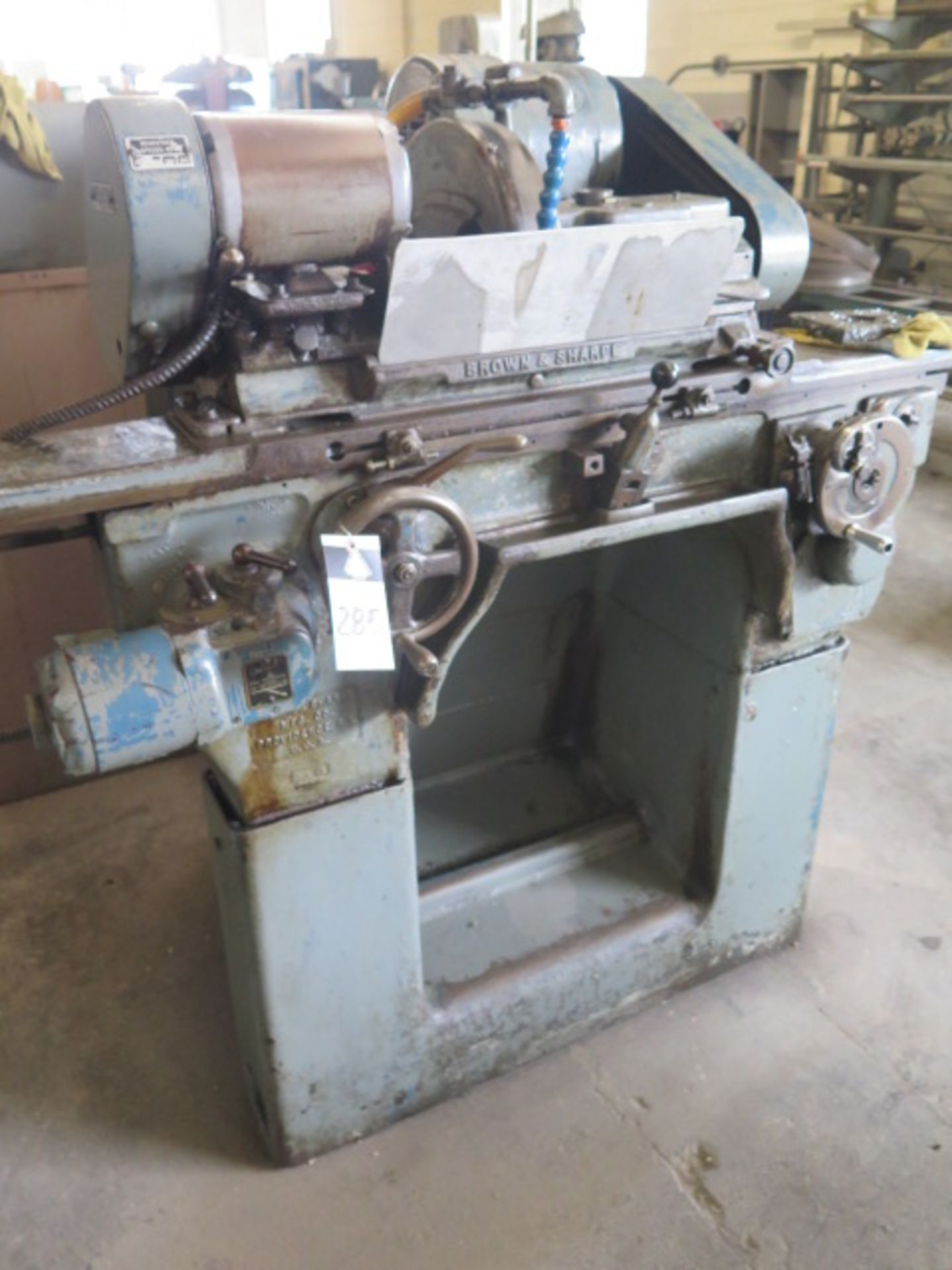 Brown & Sharpe mdl. 5 4” x 12” Automatic Universal Cylindrical Grinder w/ Motorized Work Head, - Image 2 of 6