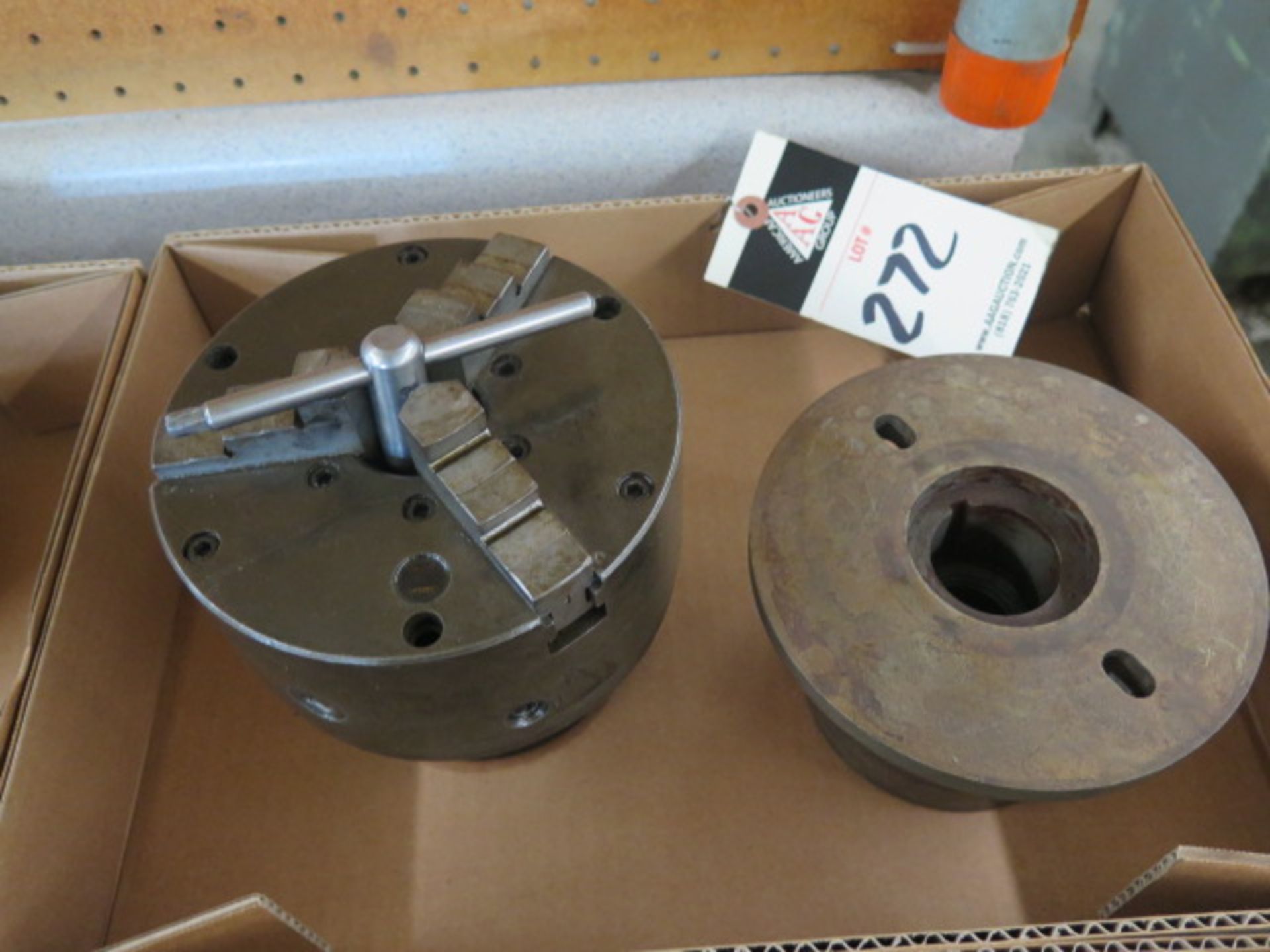 6" 3-Jaw Chuck and Spindle Adaptor