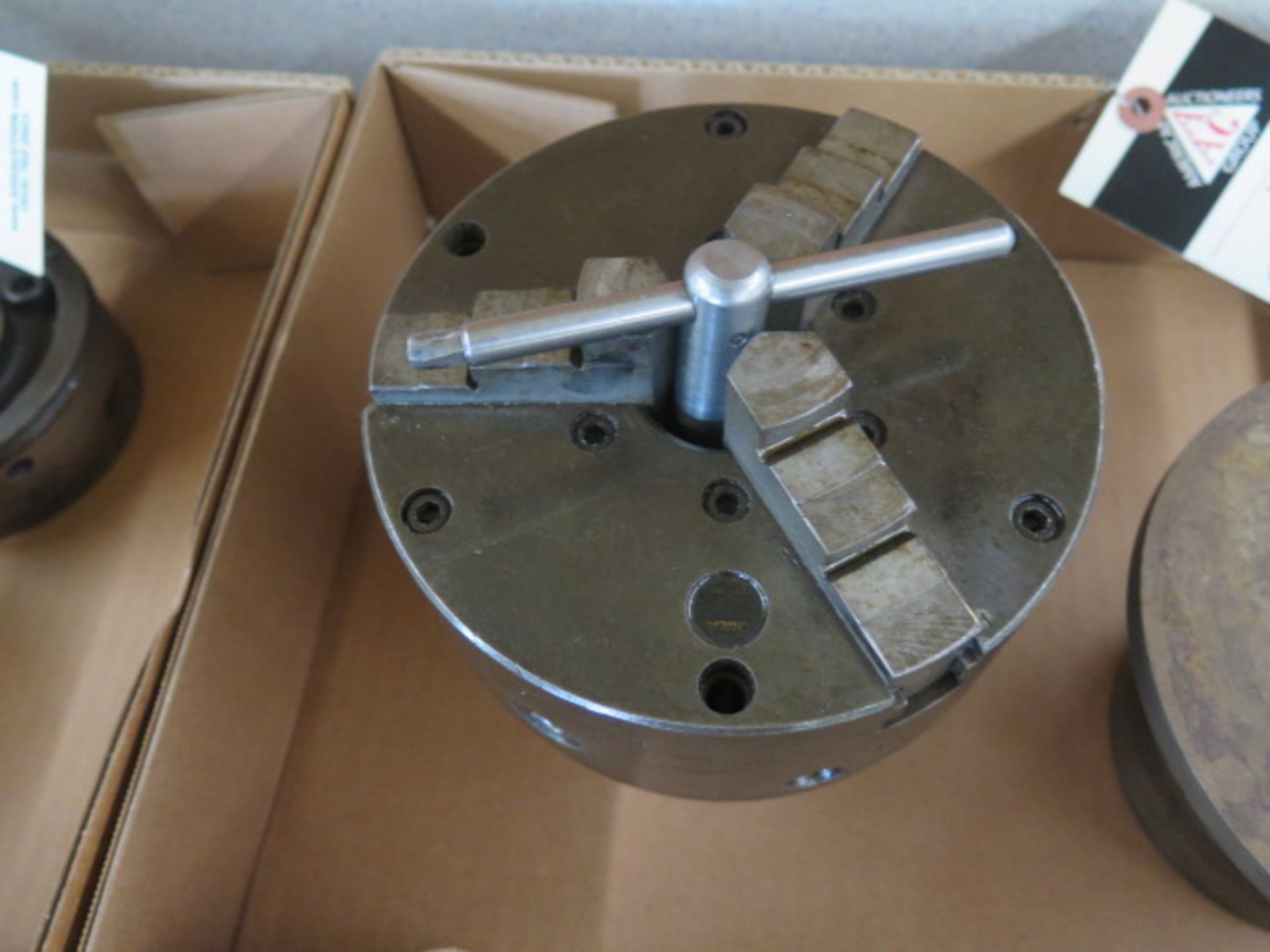 6" 3-Jaw Chuck and Spindle Adaptor - Image 2 of 2