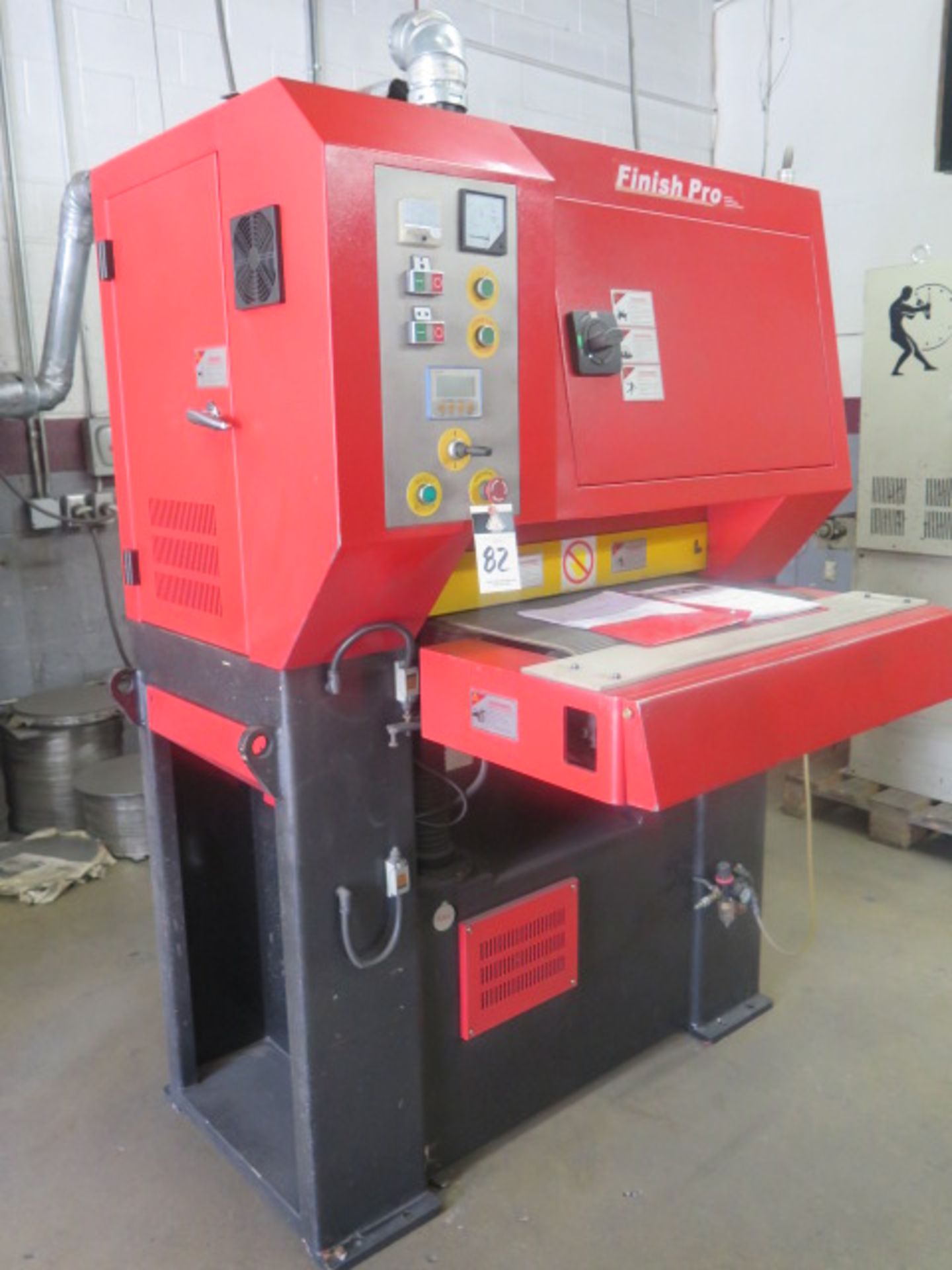 Finish Pro mdl. FP-2560 24" Belt Grainer s/n 09081601 w/ M-10 Digital Controls, 25" Belt Drive - Image 3 of 10