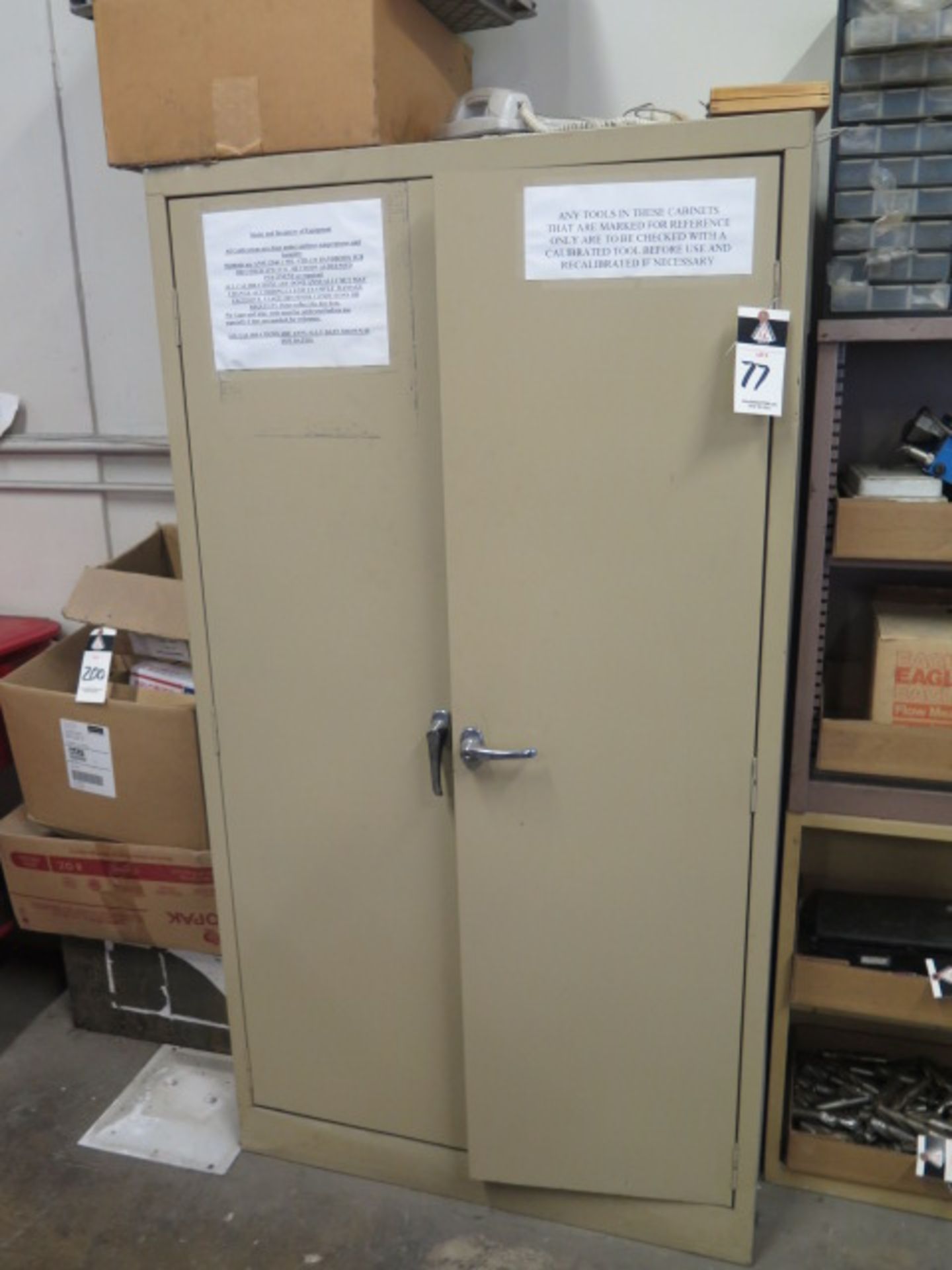 Storage Cabinet w/ Misc