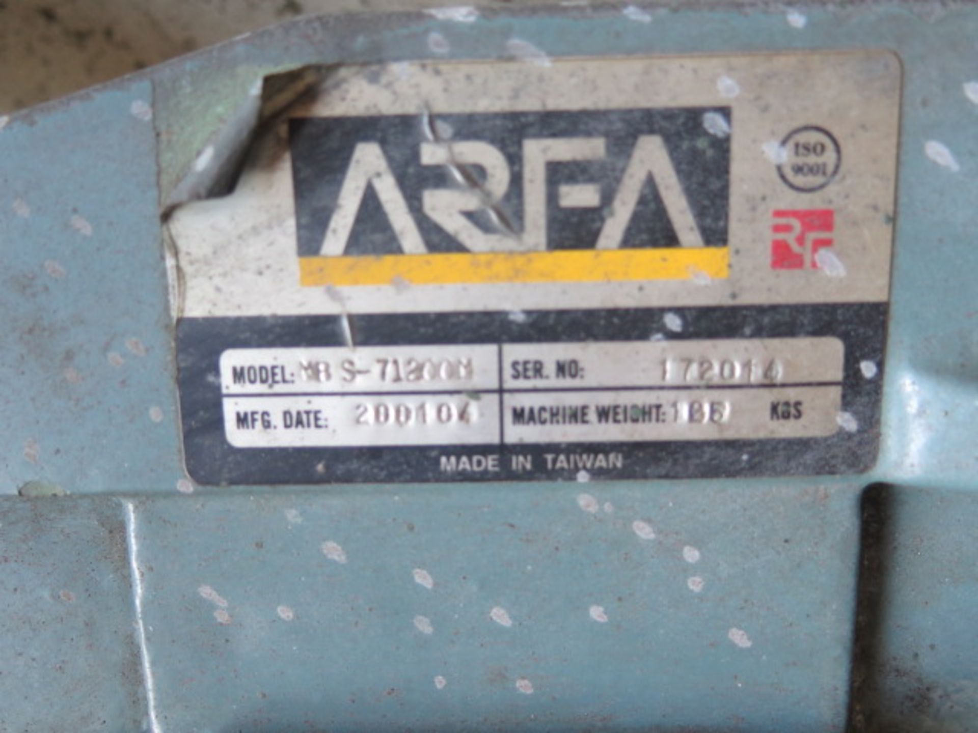 J&L / Arfa mdl. MBS-71200M 7” Horizontal Band Saw s/n 172014 - Image 5 of 5