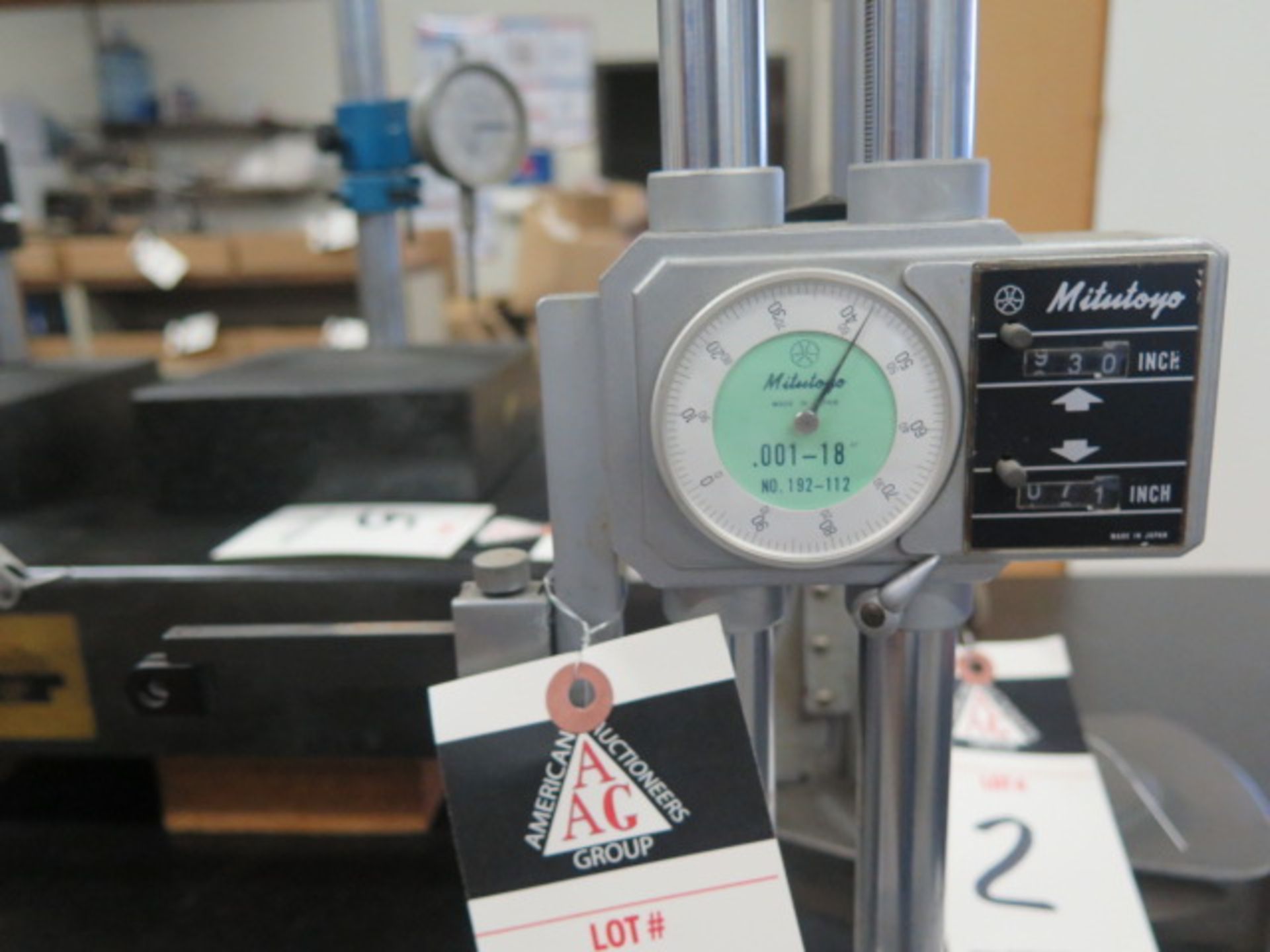 Mitutoyo 18” Dial Height Gage - Image 2 of 2