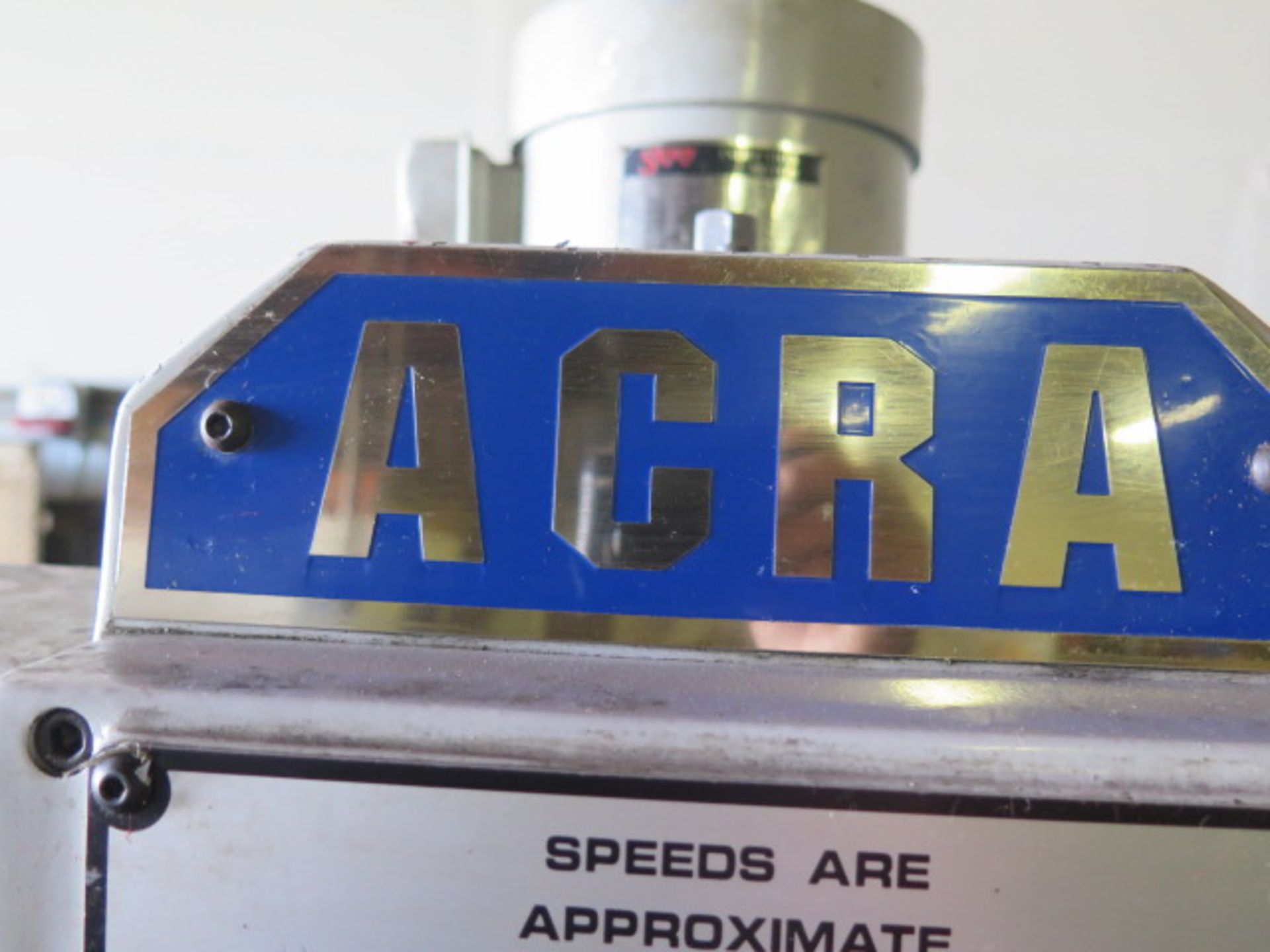 Acra AM-2V Vertical Mill s/n 970084 w/ Sony Millman DRO, Mitutoyo Digital “Z” Scale, 3Hp Motor, 60- - Image 8 of 8