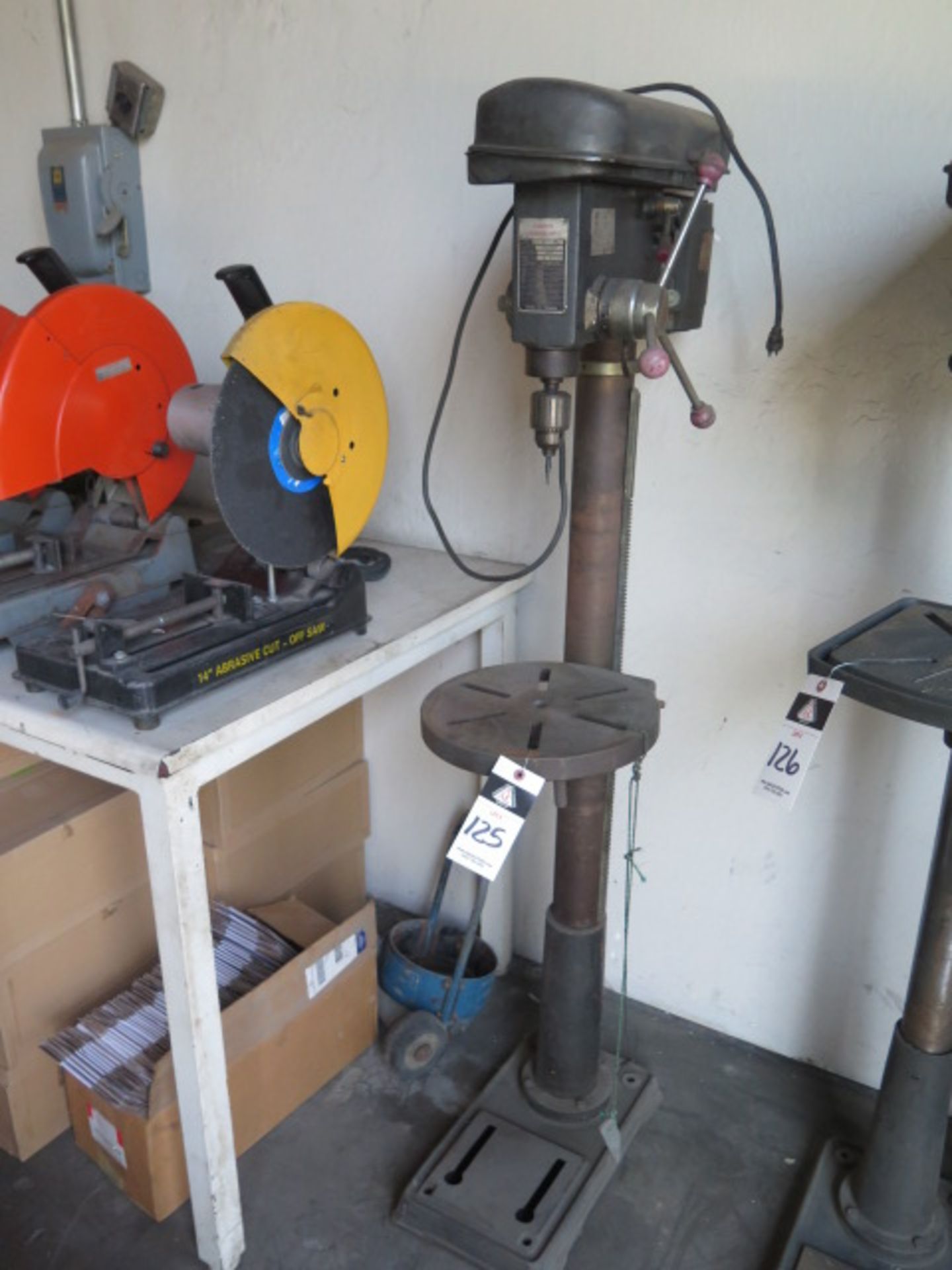 Standard 12-Speed Pedestal Drill Press