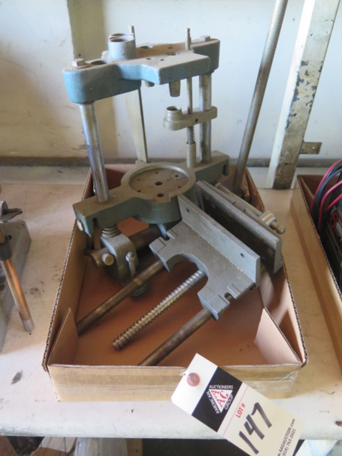 Wood Vise and Up-Acting Press