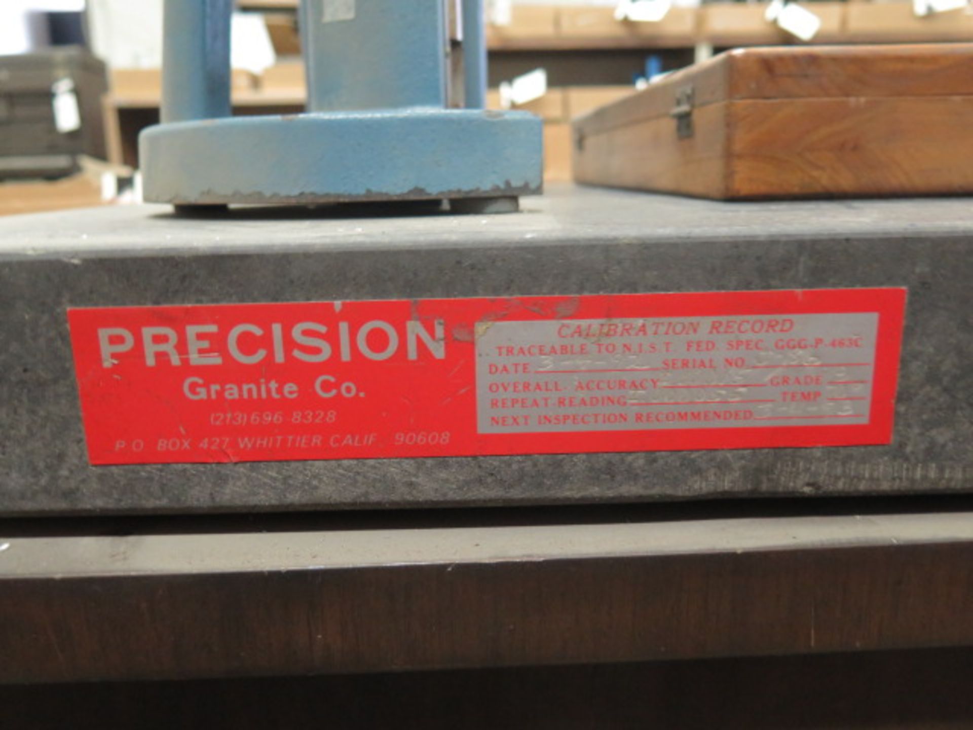 Precision 18” x 24” x 3” Granite Surface Plate - Image 3 of 3