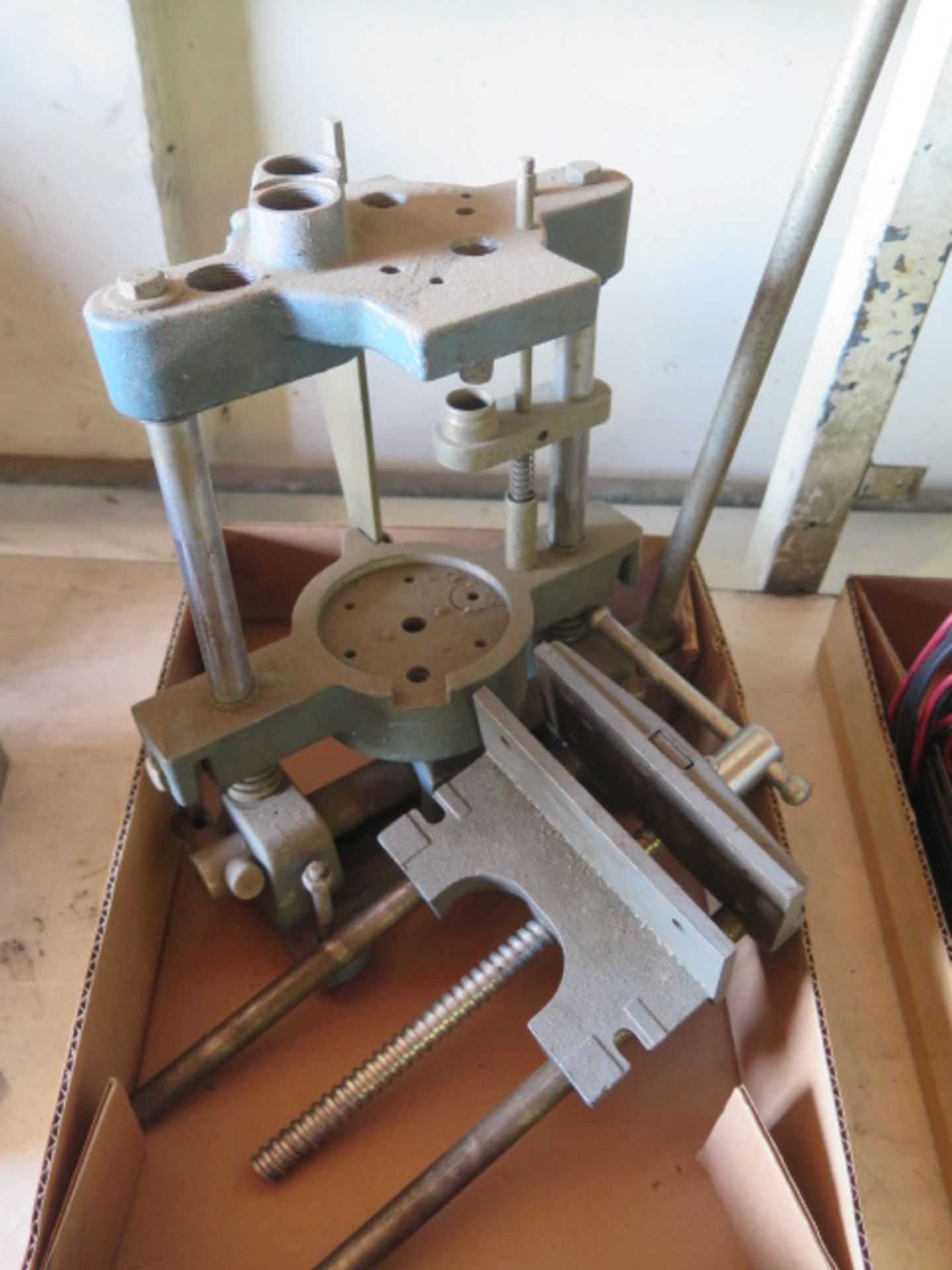 Wood Vise and Up-Acting Press - Image 2 of 2